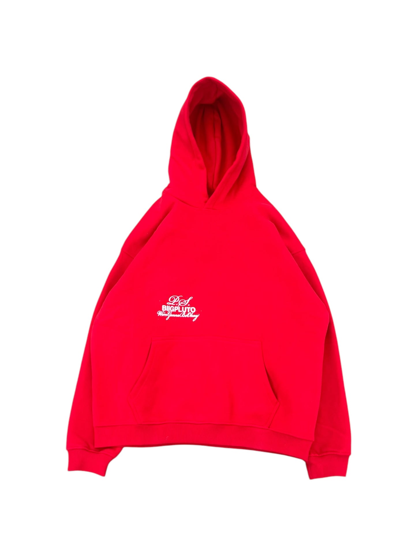 RED LOVE LETTER HOODIE