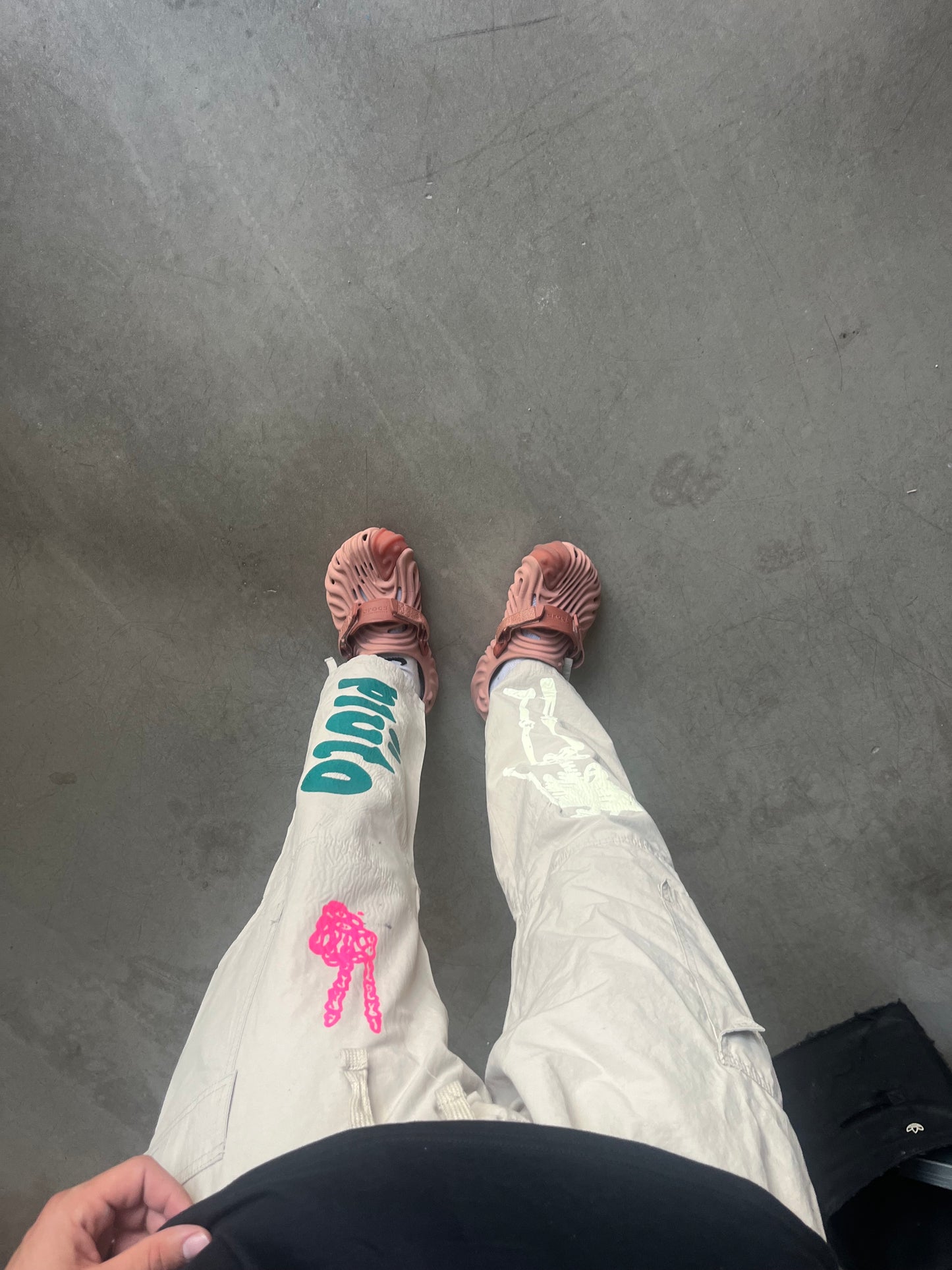 WATERMELON CARGO PEACE PANTS