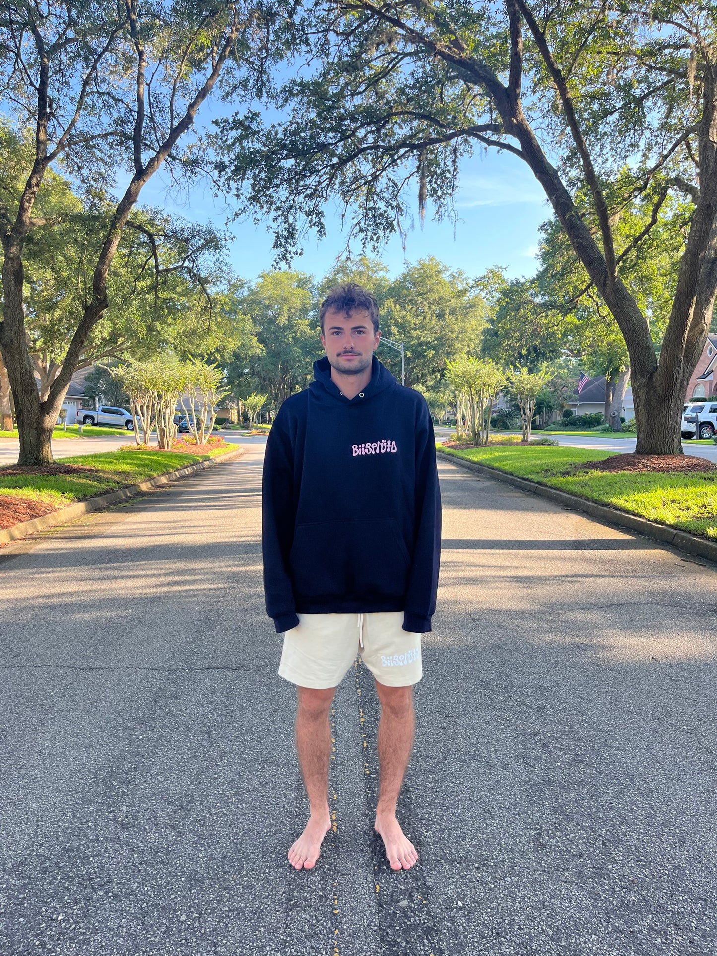 PAST LIFE NAVY HOODIE