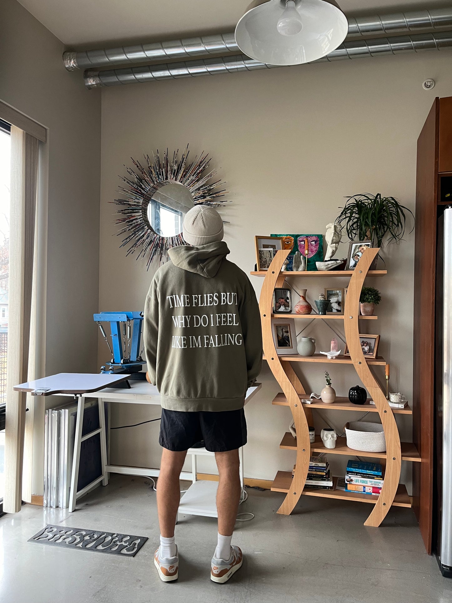 TIME FLIES HOODIE