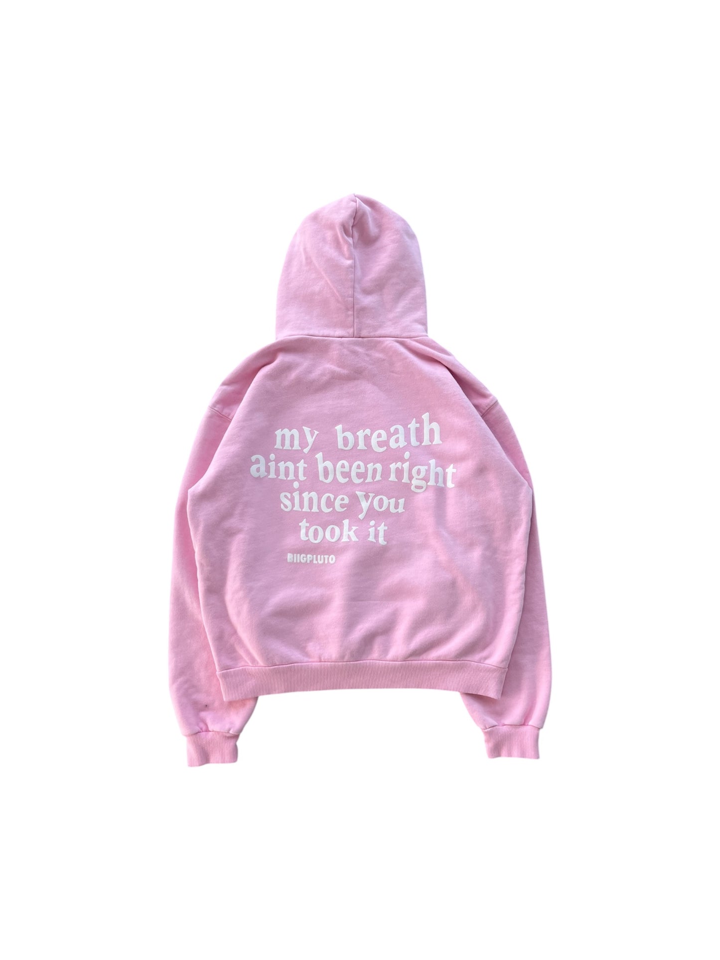 PINK BREATHLESS HOODIE