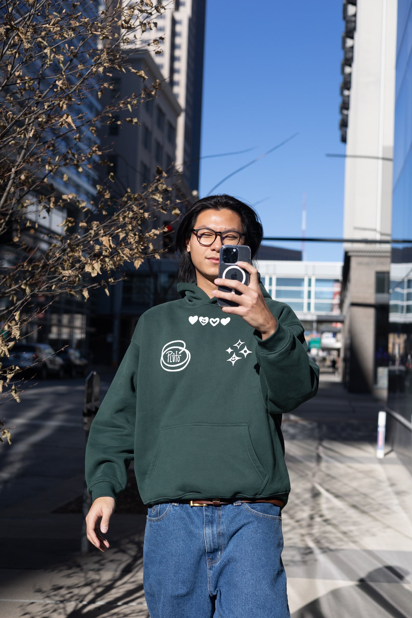 FOREST GREEN HOODIE