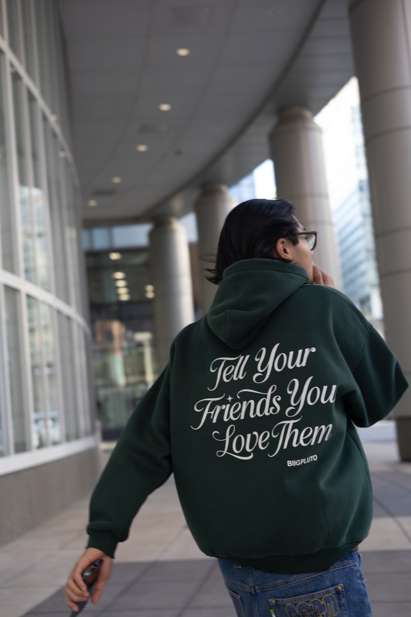 FOREST GREEN HOODIE