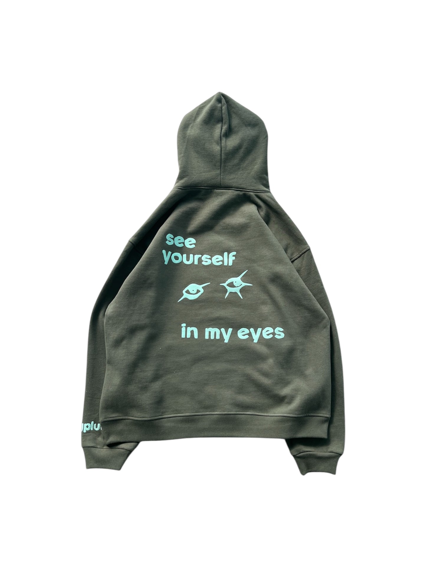 CHARCOAL EYES HOODIE