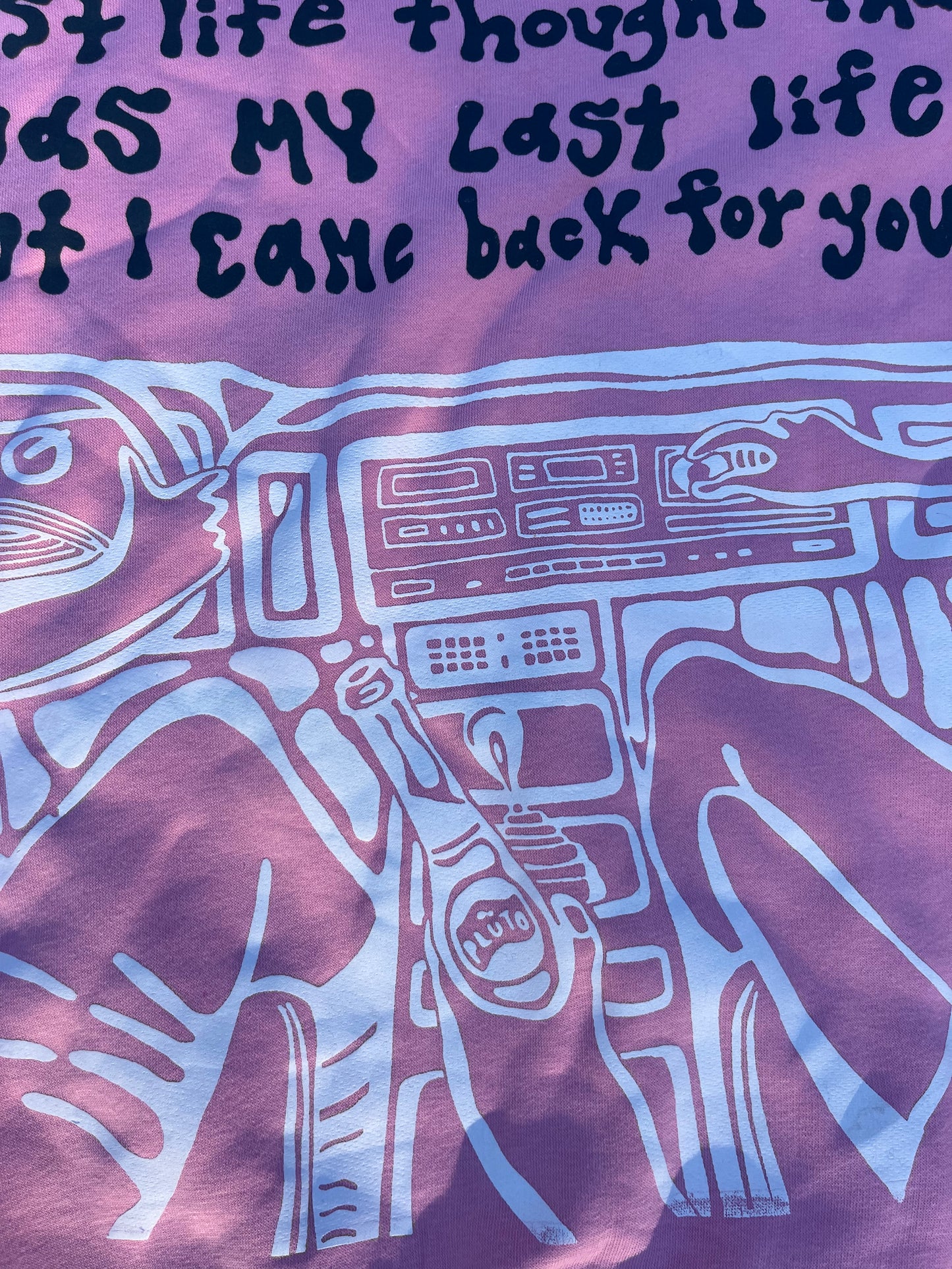 PAST LIFE PINK HOODIE