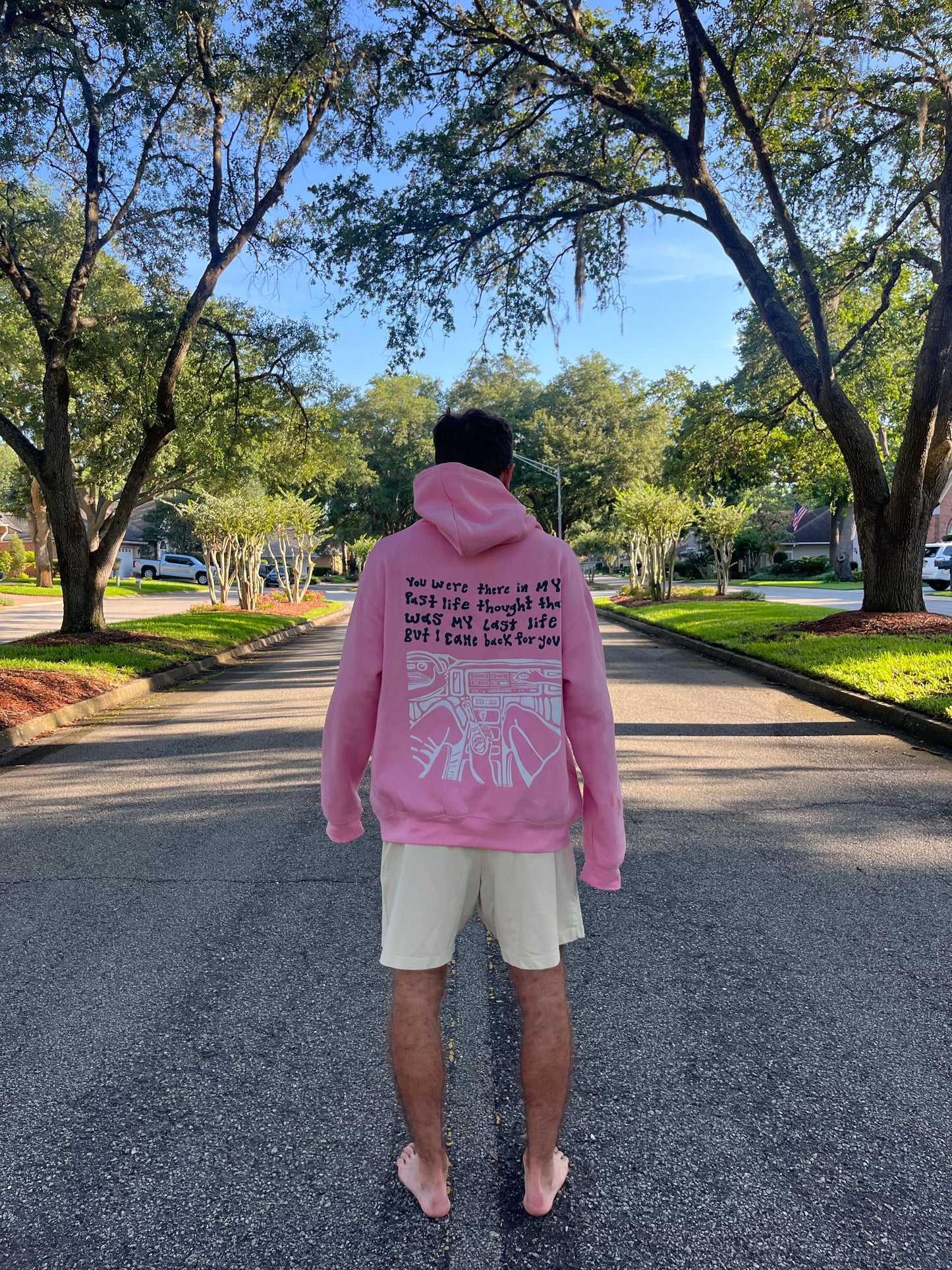 PAST LIFE PINK HOODIE