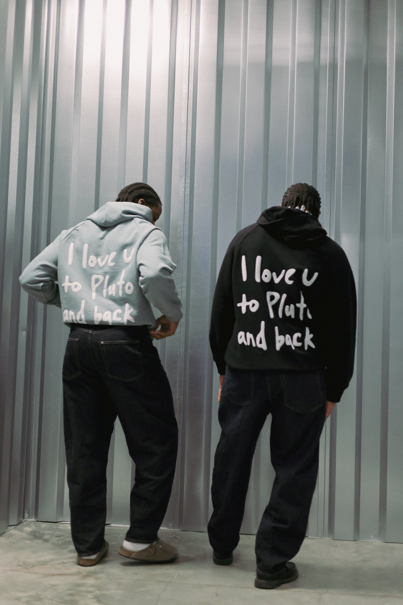 GLACIER LOVE LETTER HOODIE