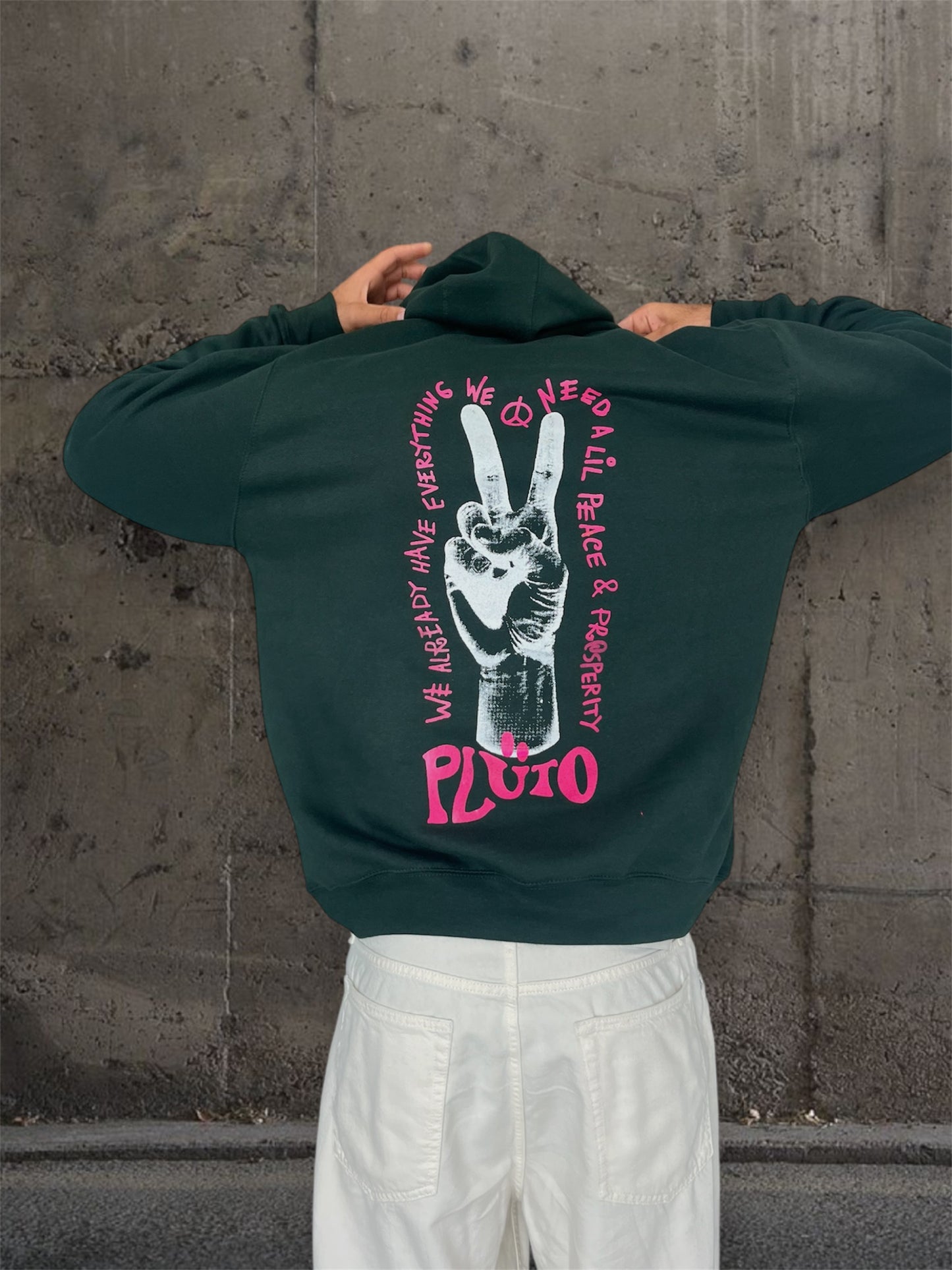 WATERMELON PEACE & PROSPERITY HOODIE