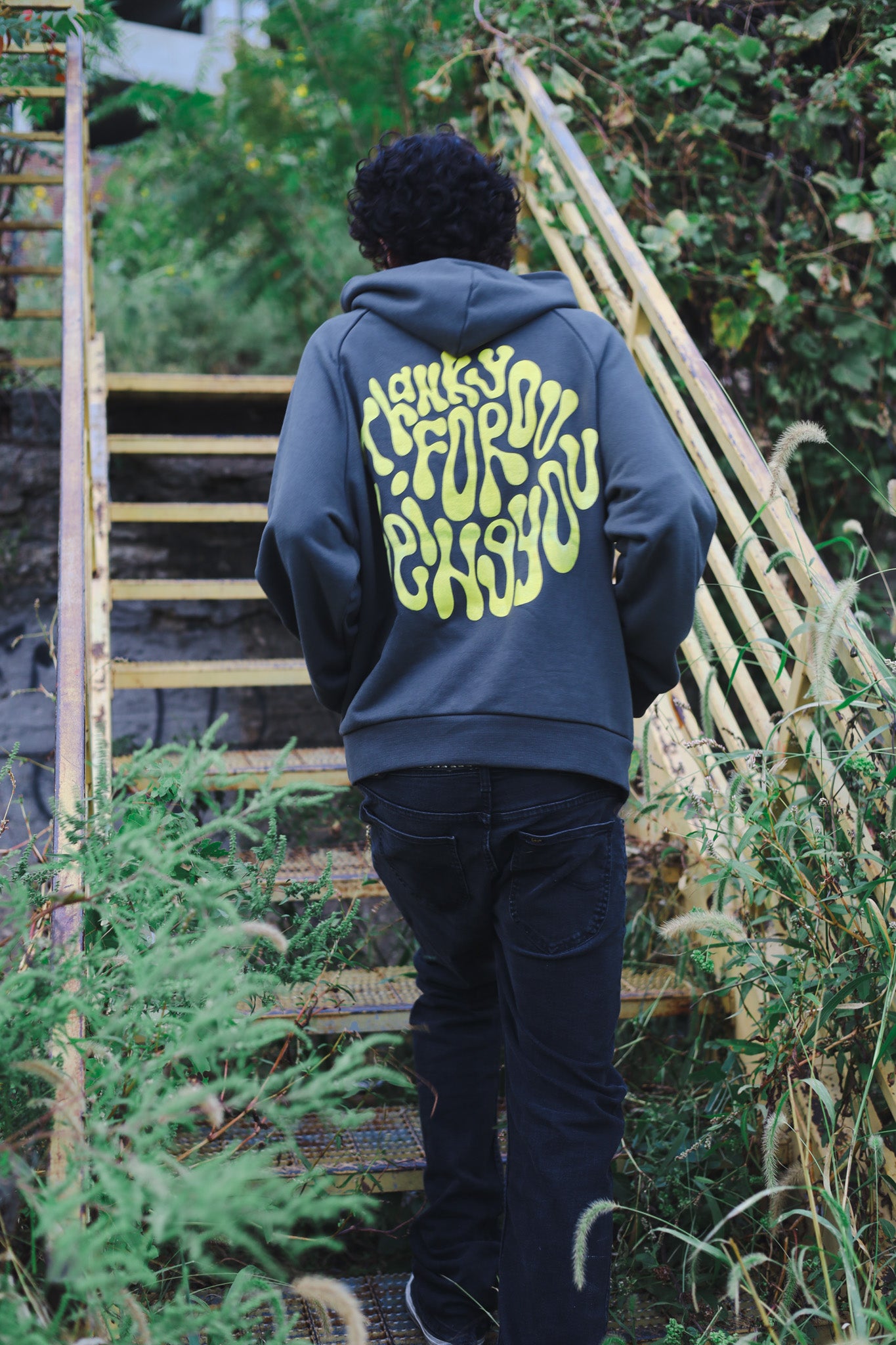 CHARCOAL TY4BY HOODIE