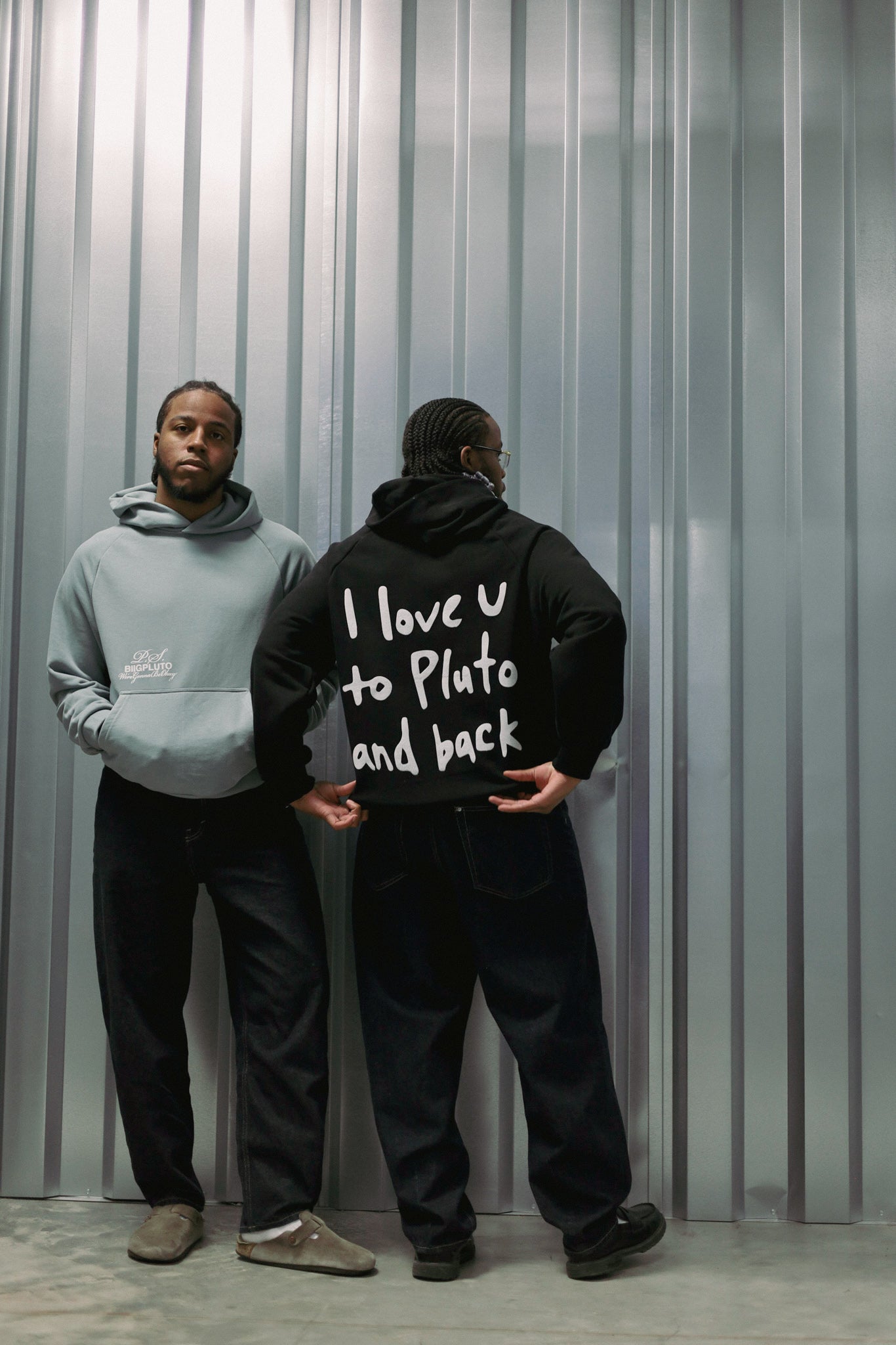 BLACK LOVE LETTER HOODIE