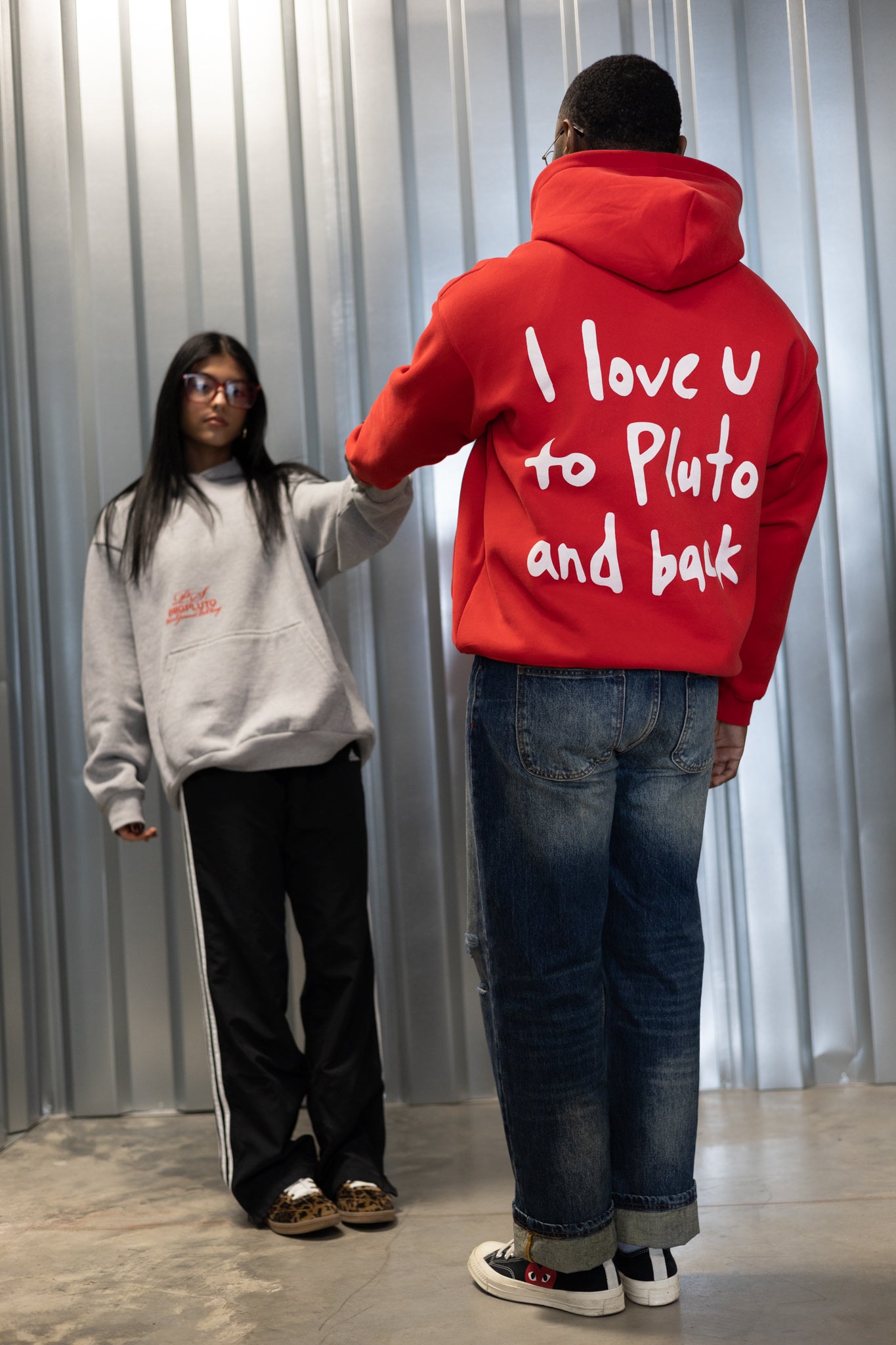RED LOVE LETTER HOODIE