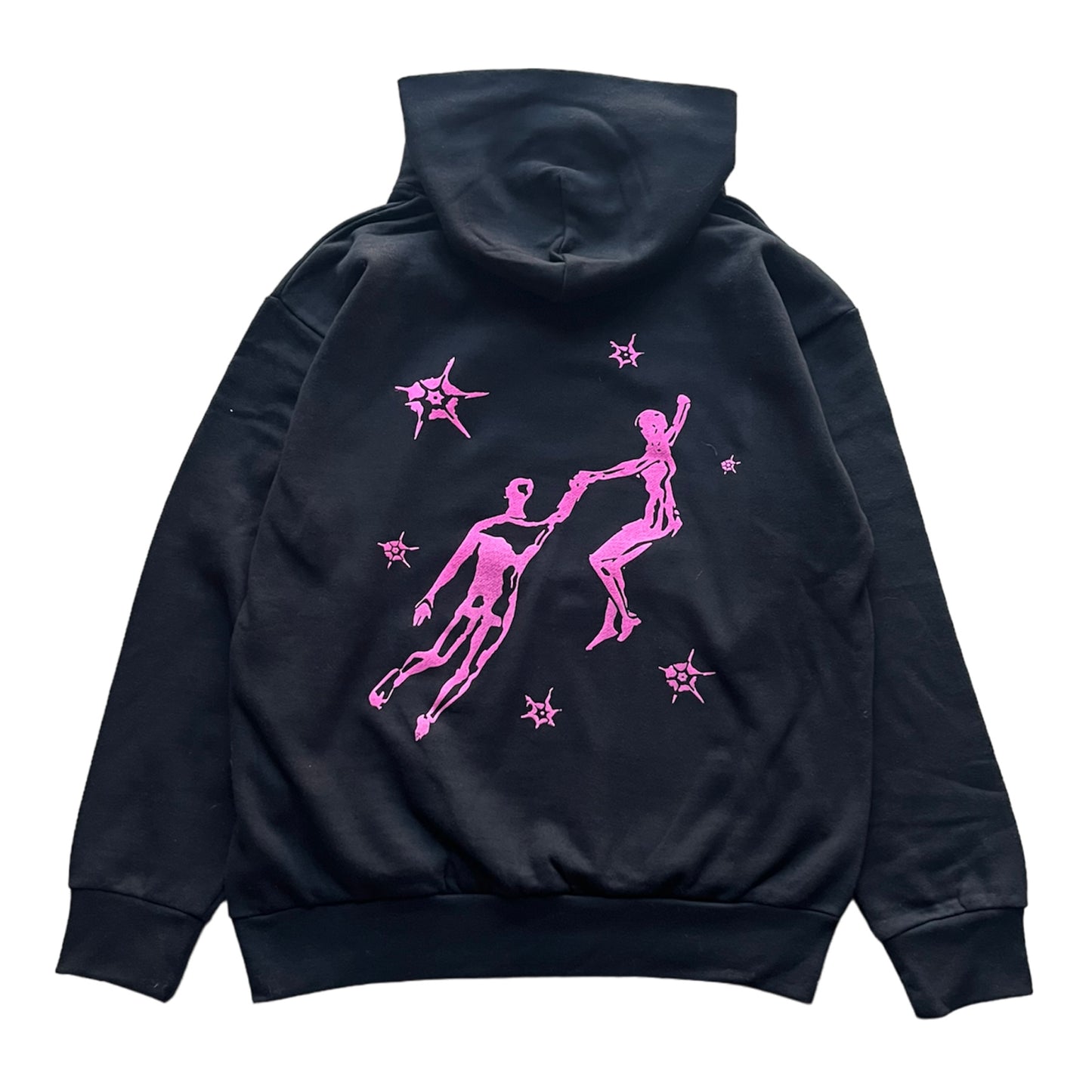 WHY ARE WE HERE IF NOT FOR EACHOTHER HOODIE PINK
