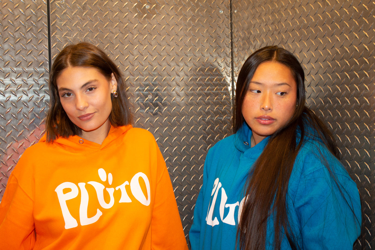 SAPHIRE WAVY LOGO HOODIE