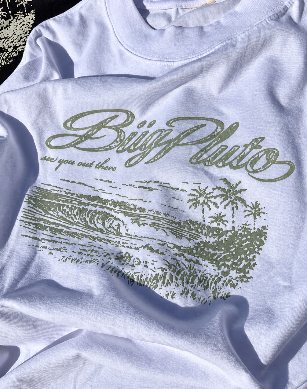WHITE SURF LONGSLEEVE