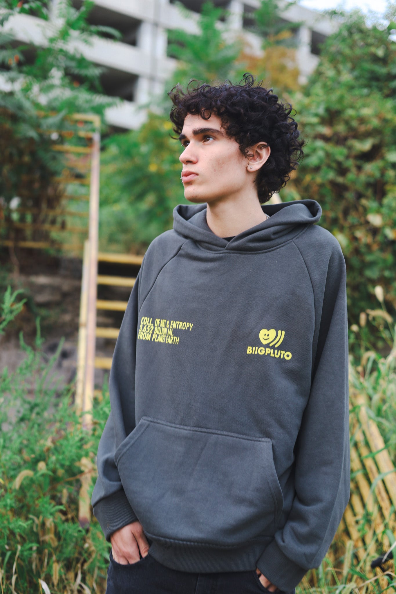 CHARCOAL TY4BY HOODIE