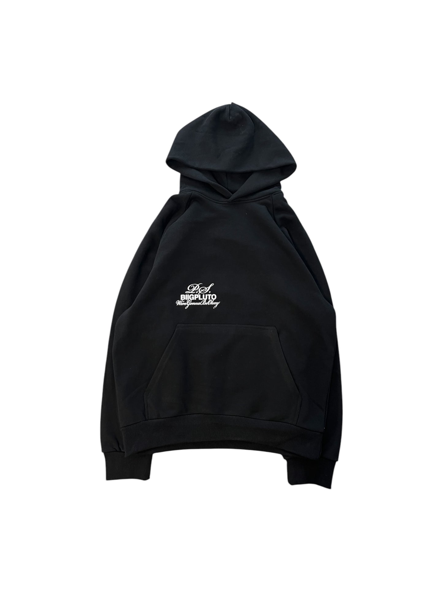BLACK LOVE LETTER HOODIE