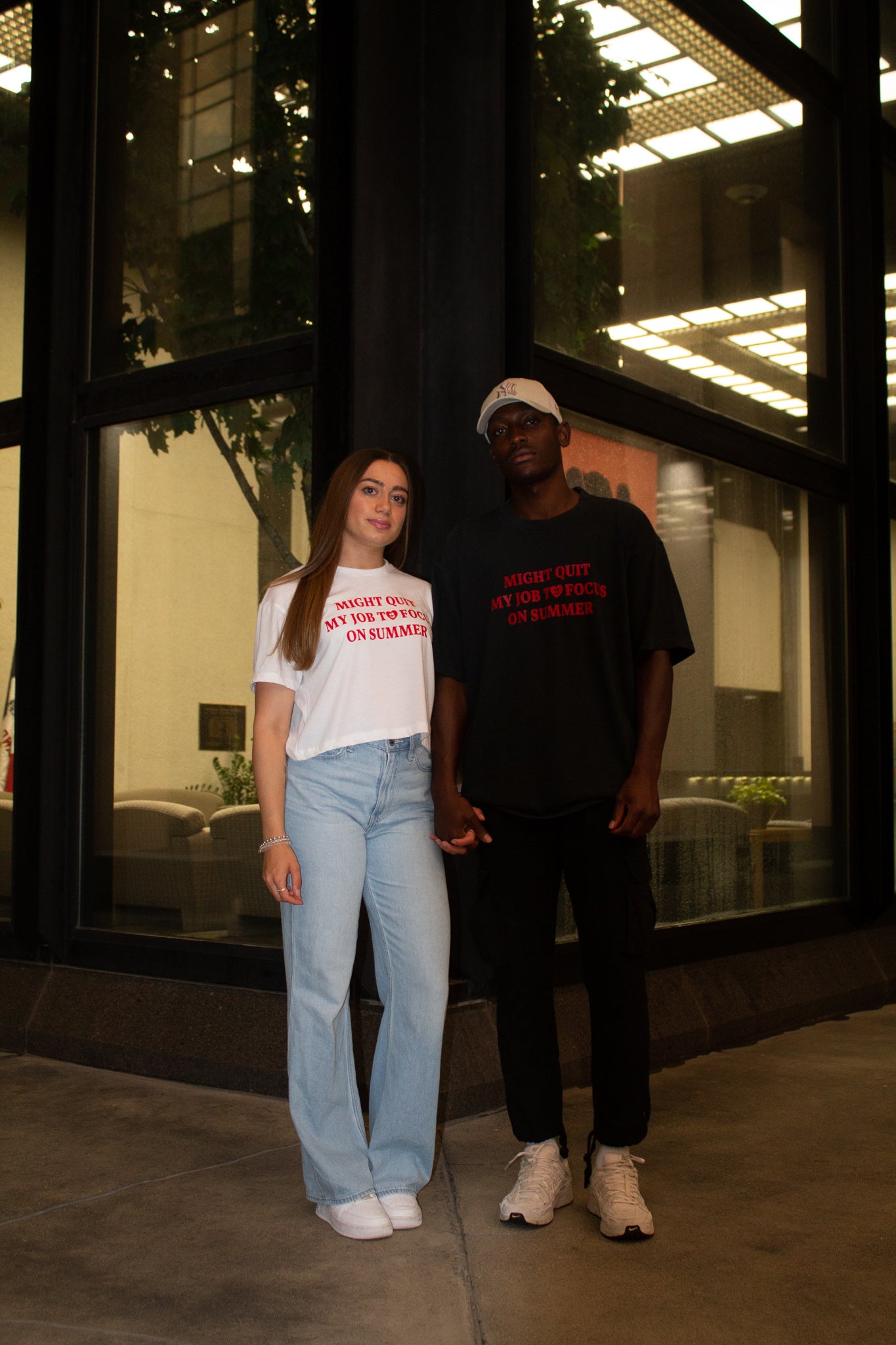 BLACK SUMMER TEE