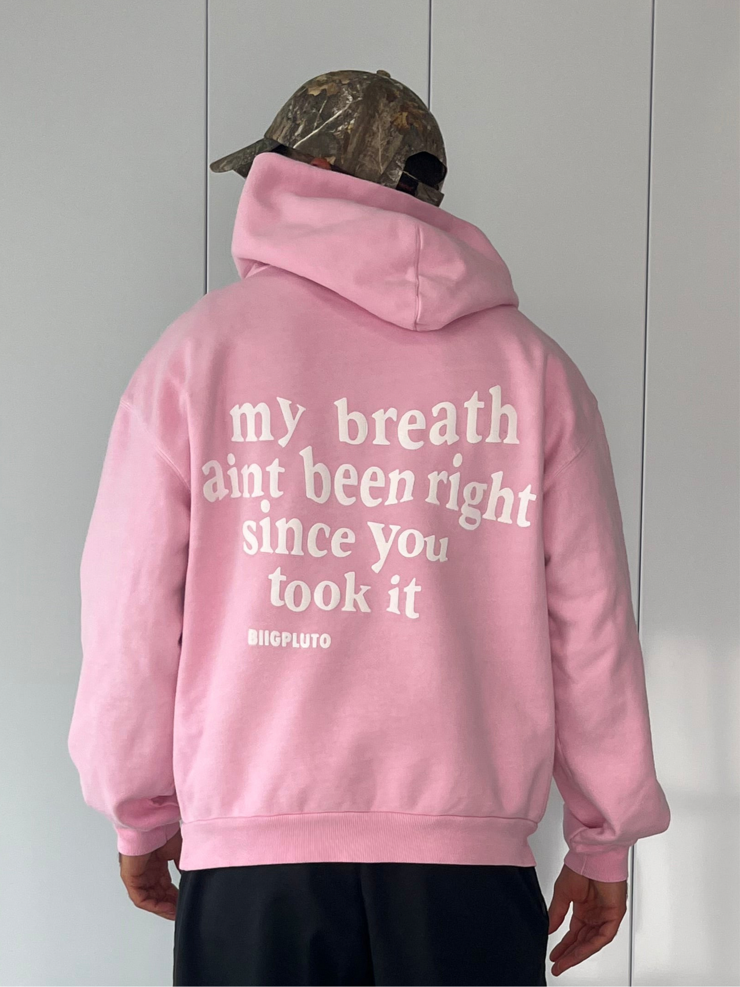 PINK BREATHLESS HOODIE