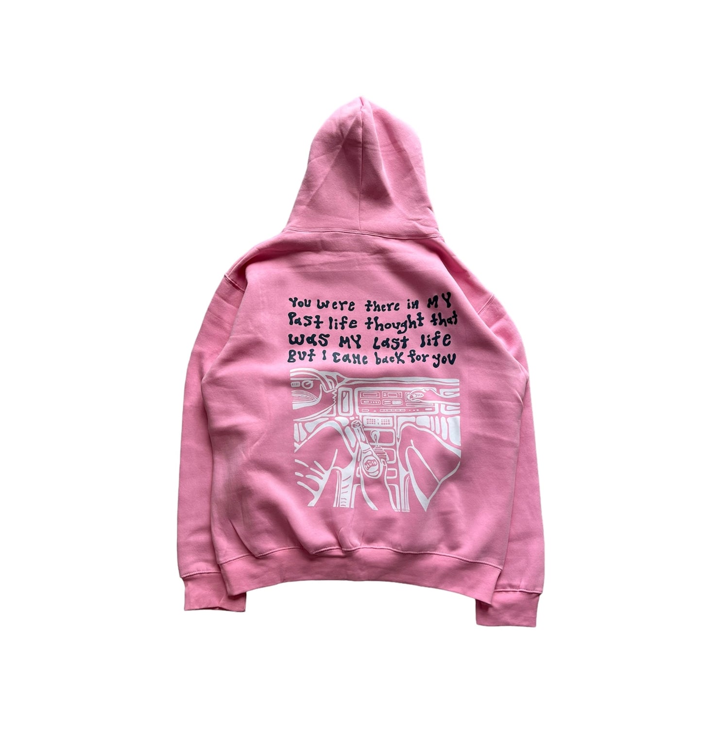 PAST LIFE PINK HOODIE