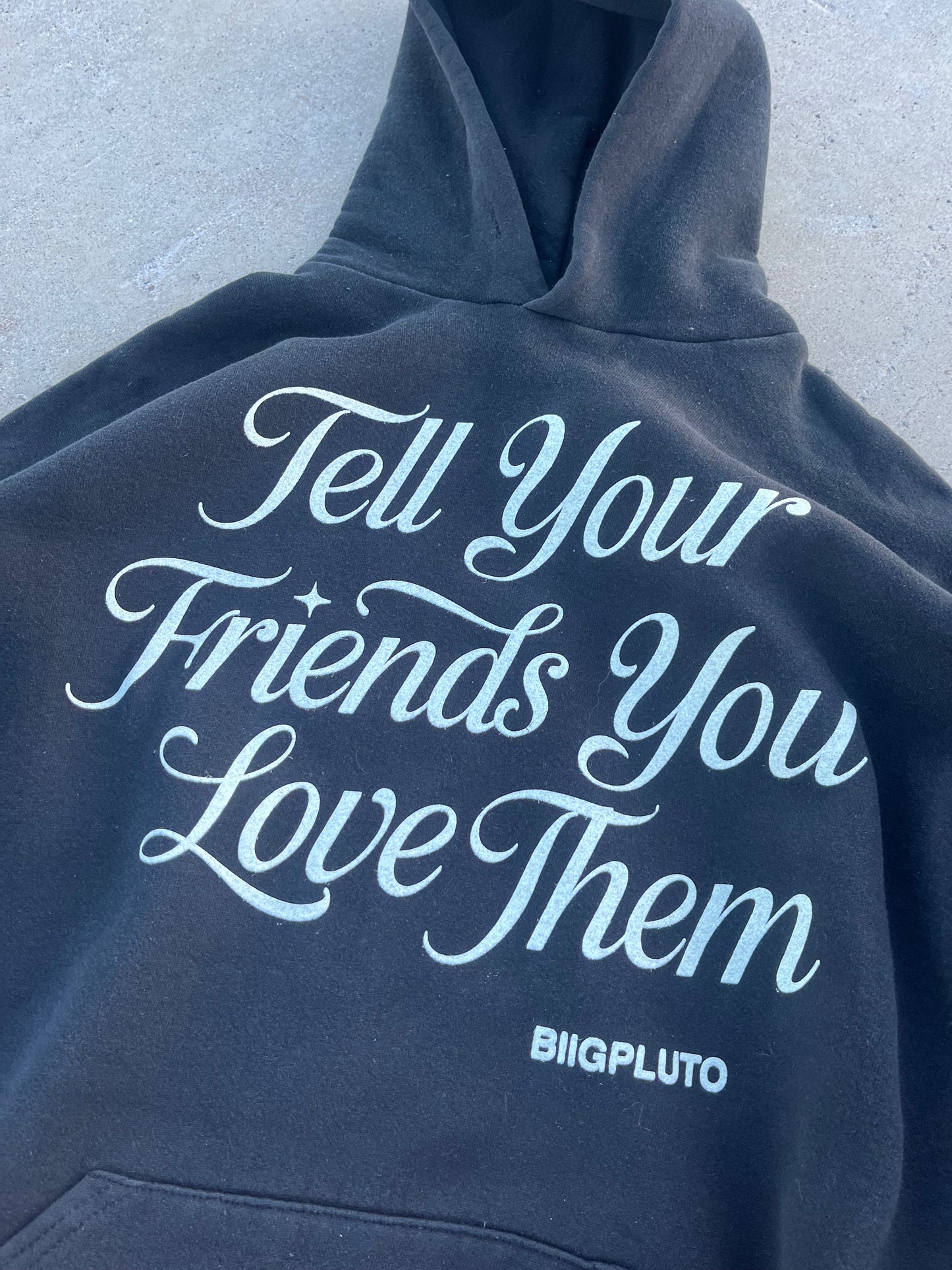 MIDNIGHT BLACK HOODIE