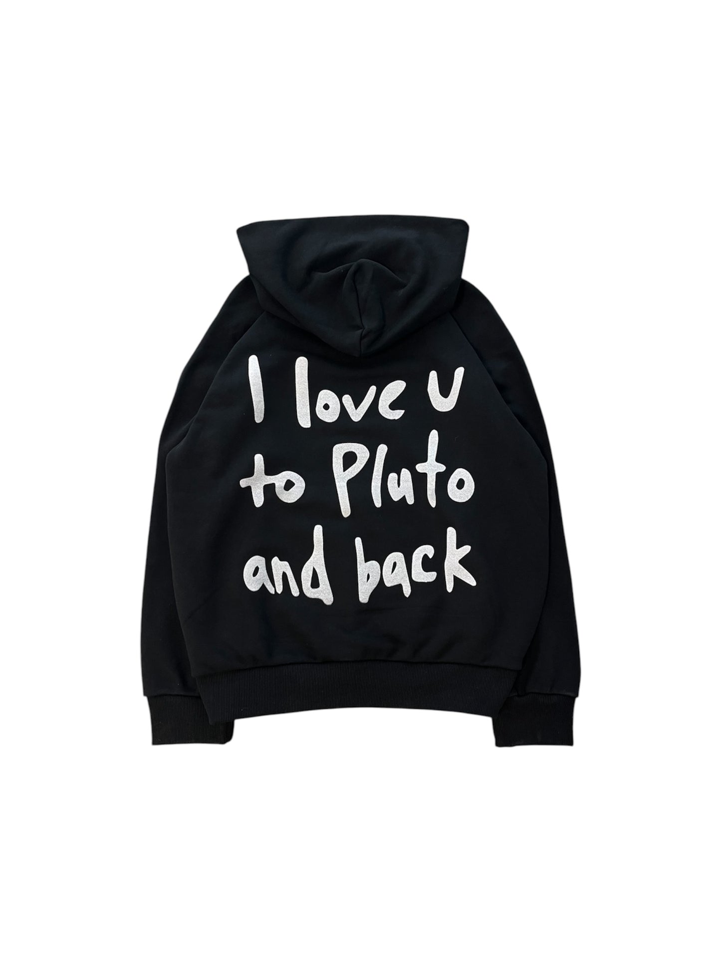 BLACK LOVE LETTER HOODIE