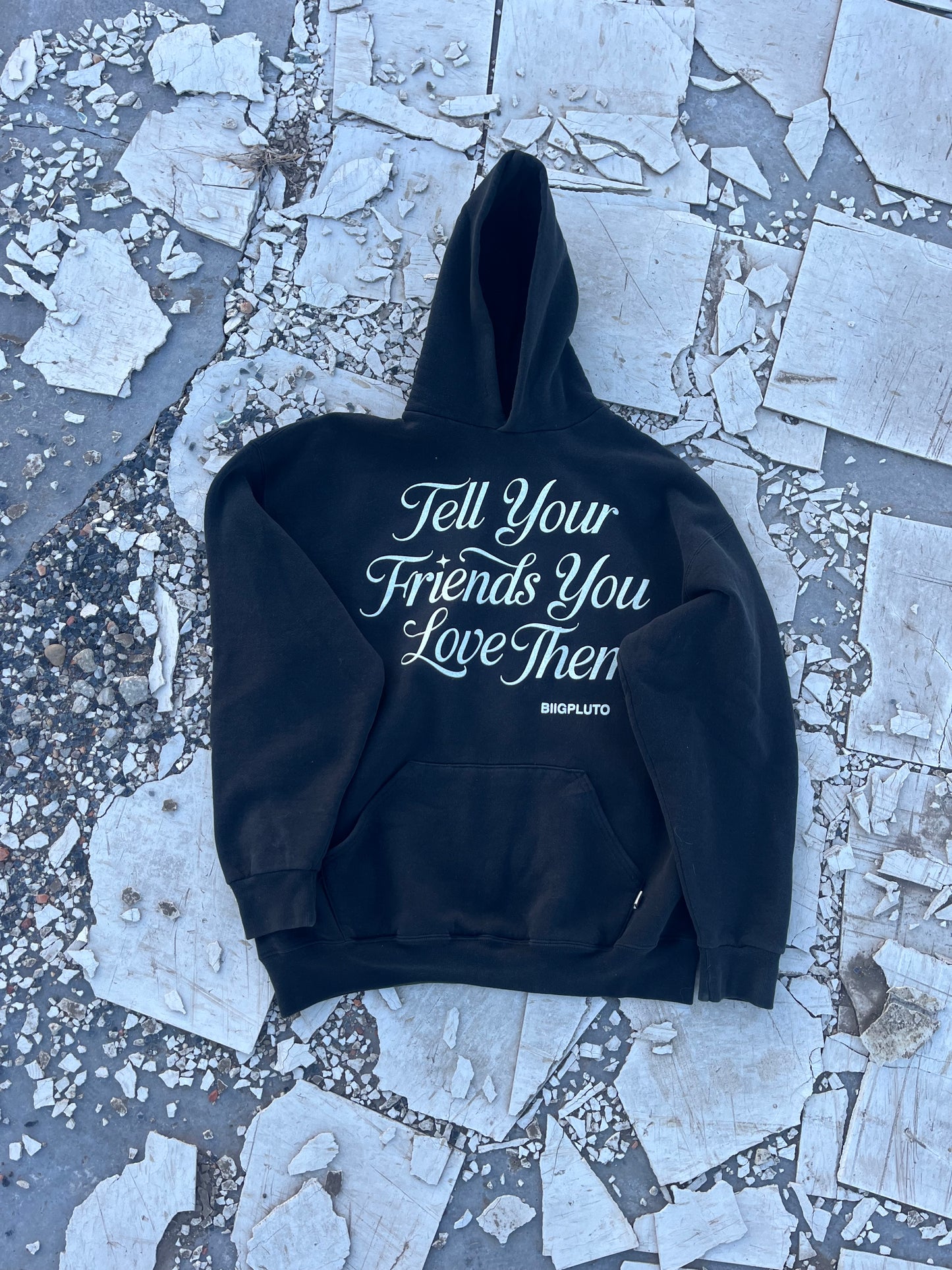 MIDNIGHT BLACK HOODIE