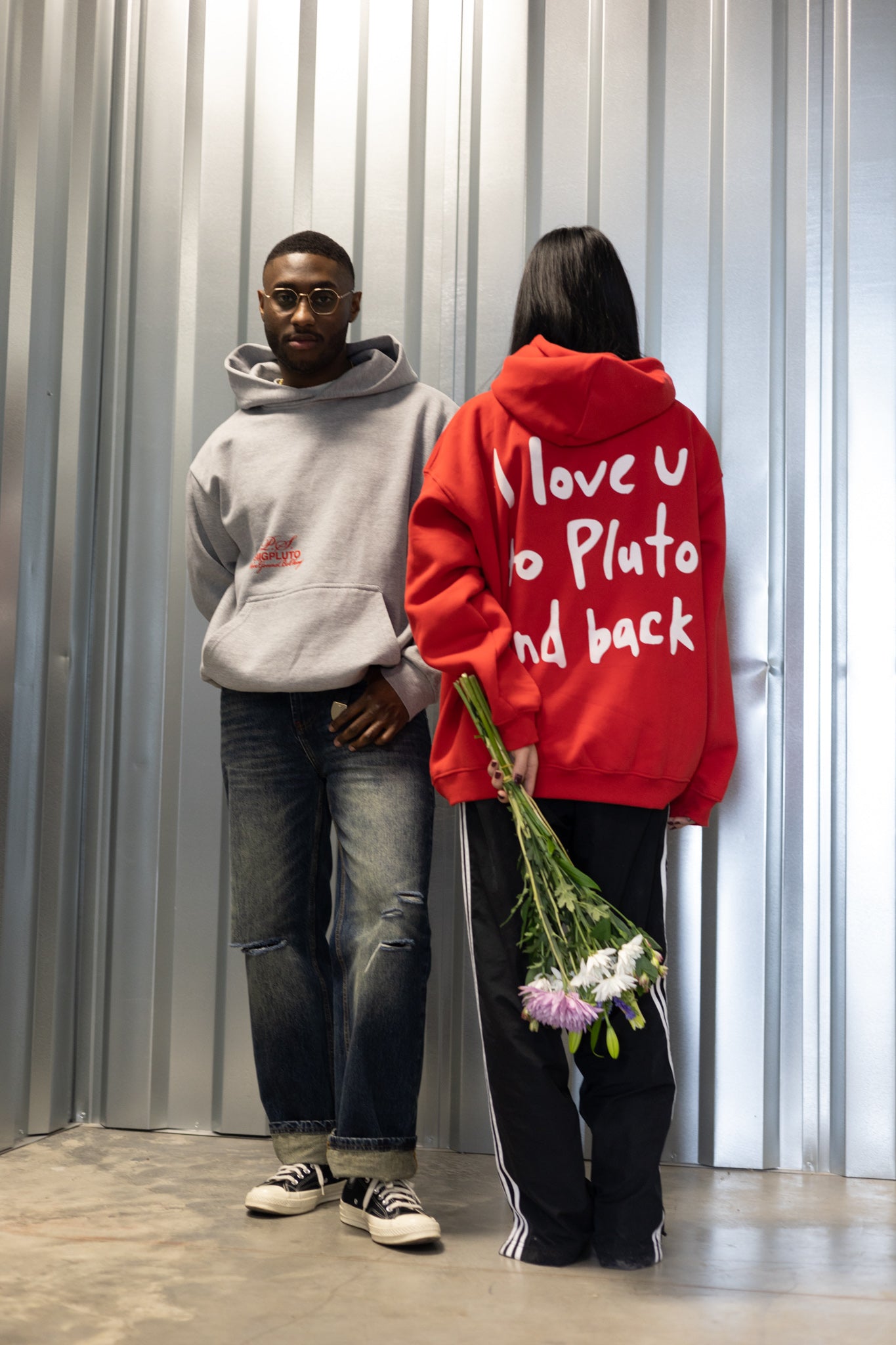 RED LOVE LETTER HOODIE