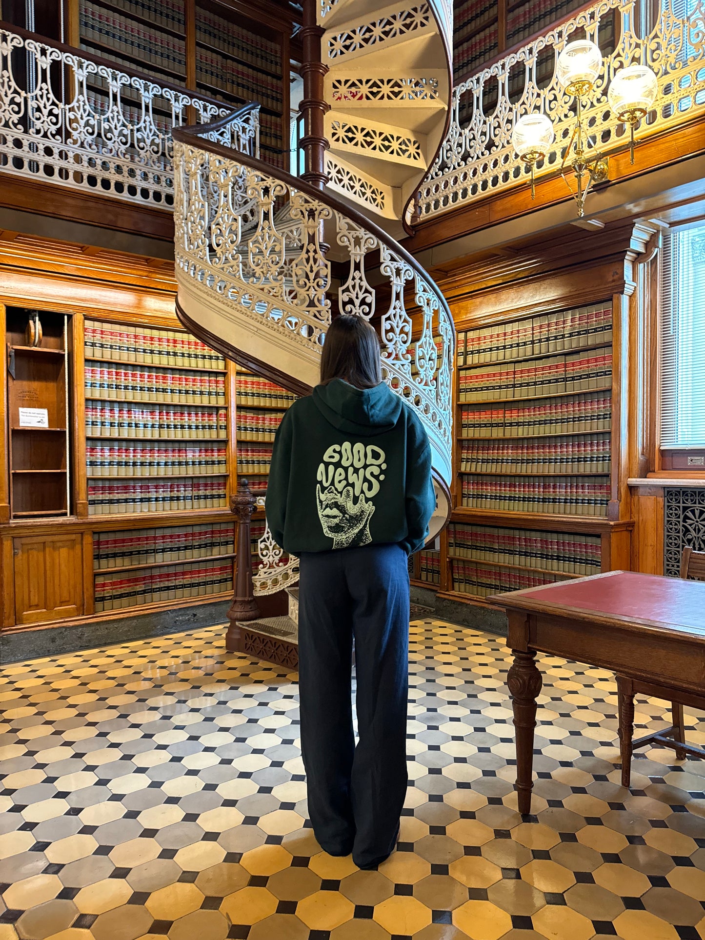 MALACHITE CLARITY HOODIE
