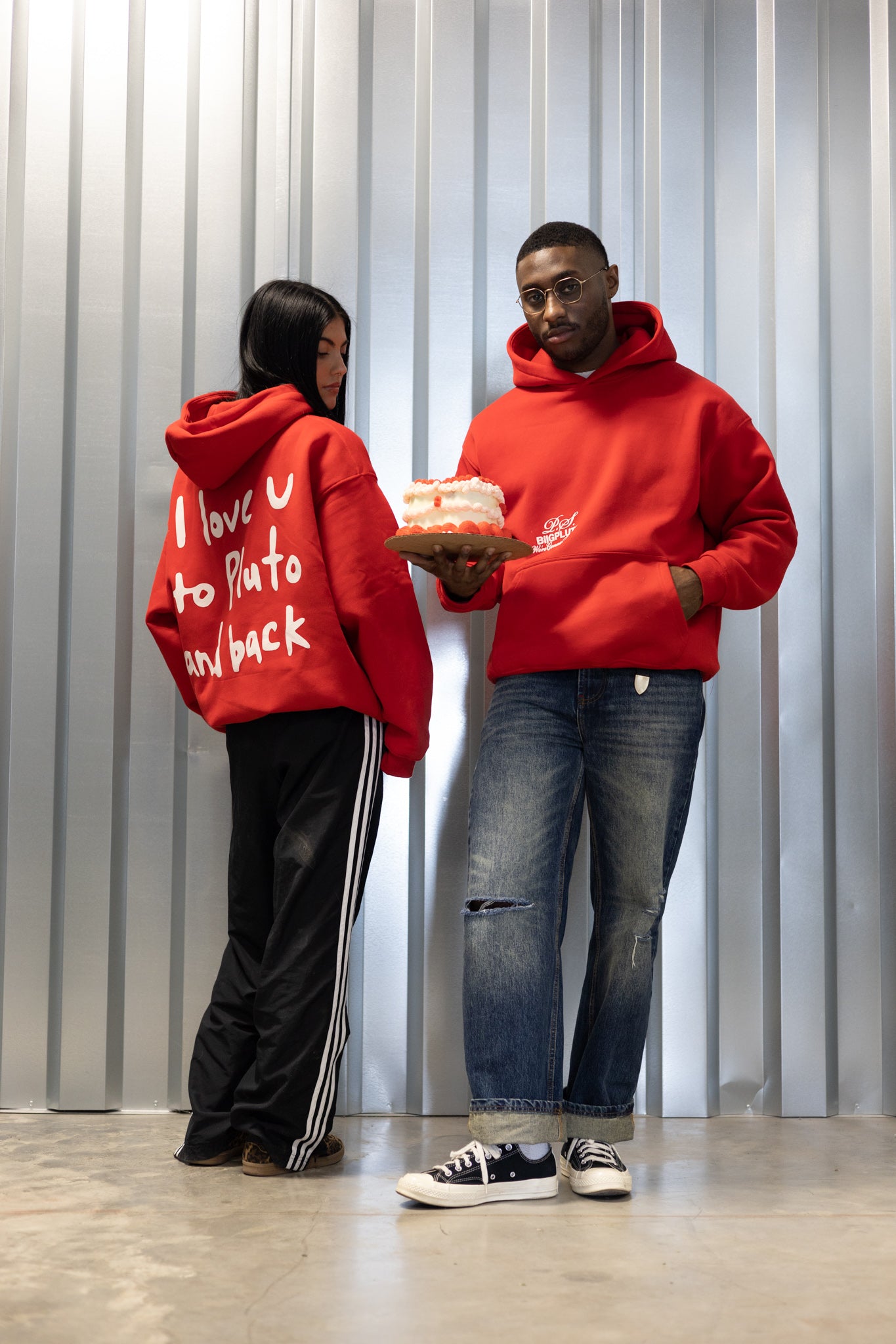 RED LOVE LETTER HOODIE