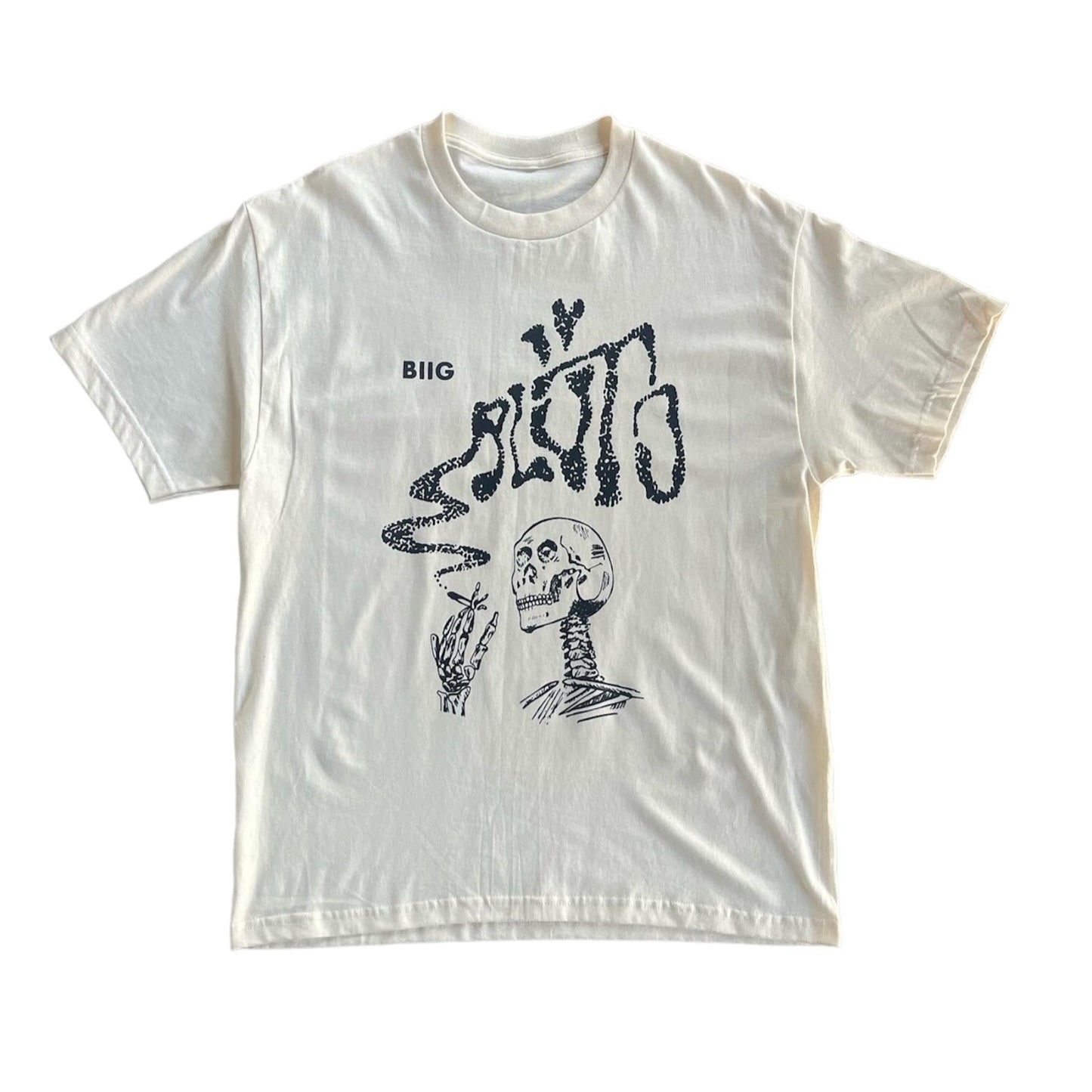 CREAM SMOKE TEE