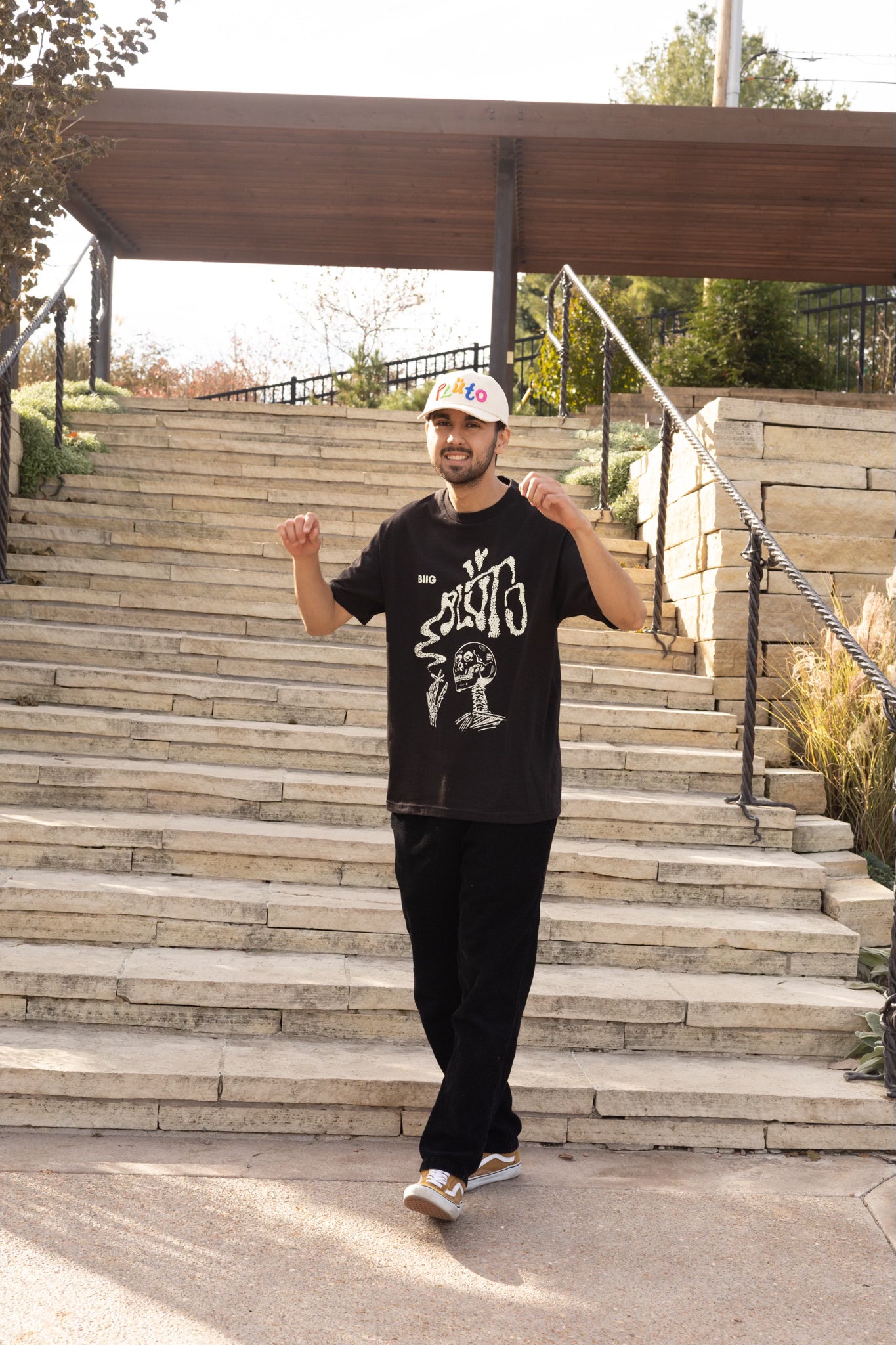 BLACK SMOKE TEE