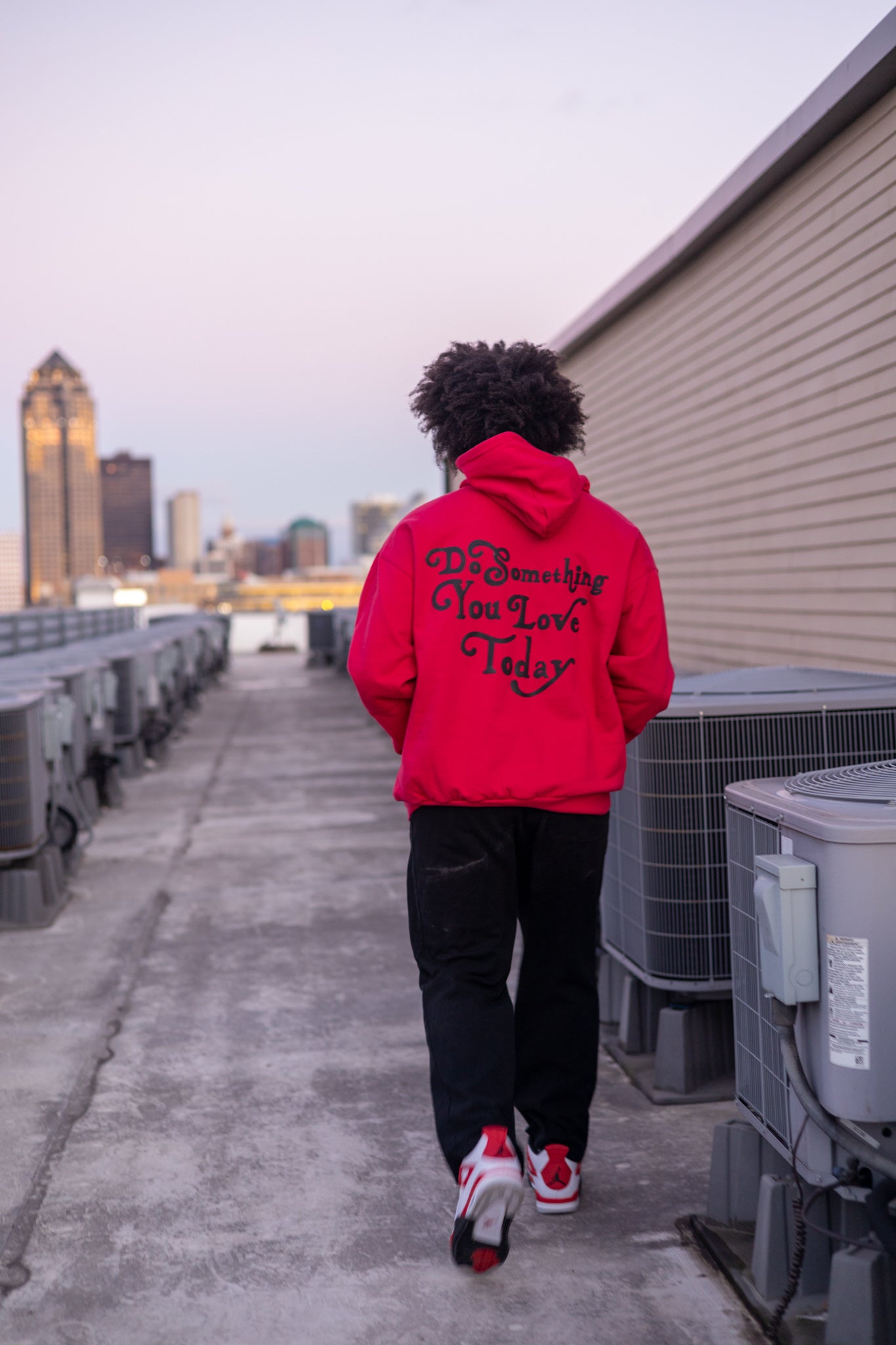 RASPBERRY DSYLT HOODIE