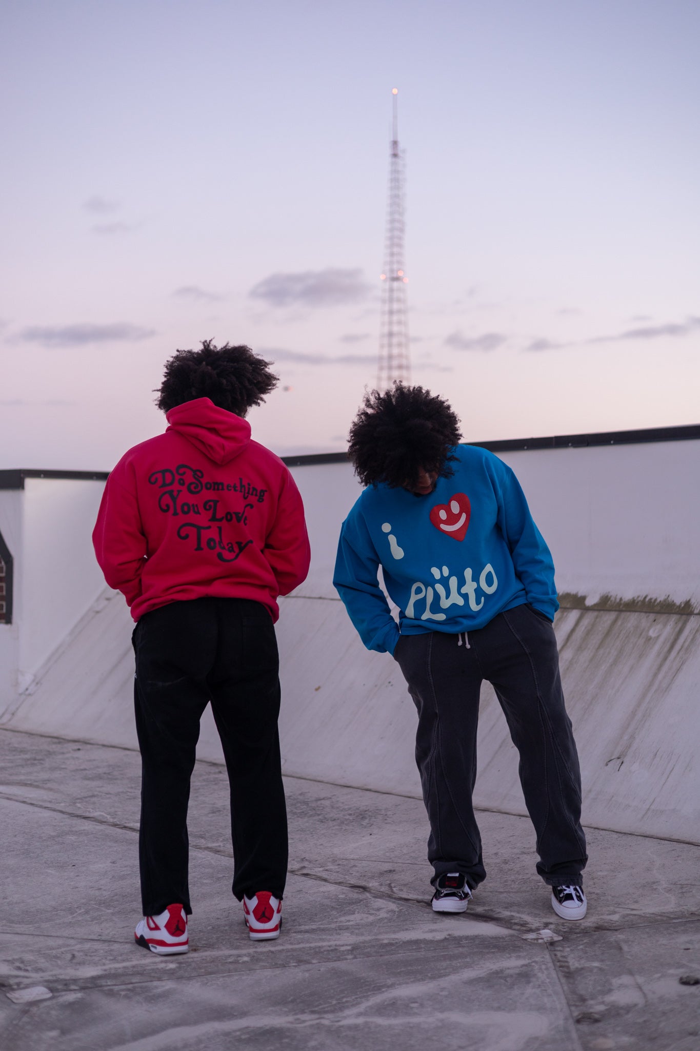 RASPBERRY DSYLT HOODIE