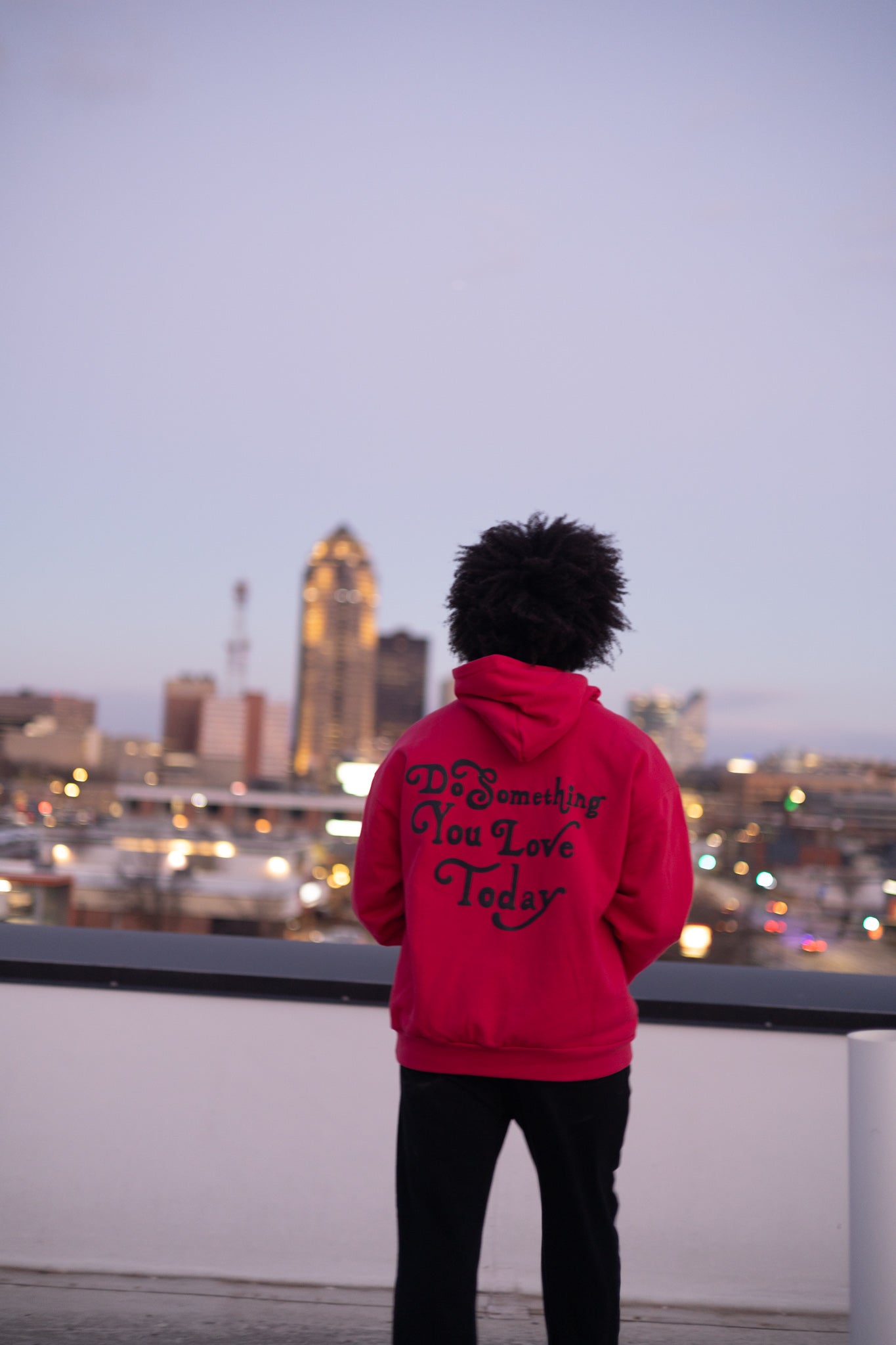 RASPBERRY DSYLT HOODIE