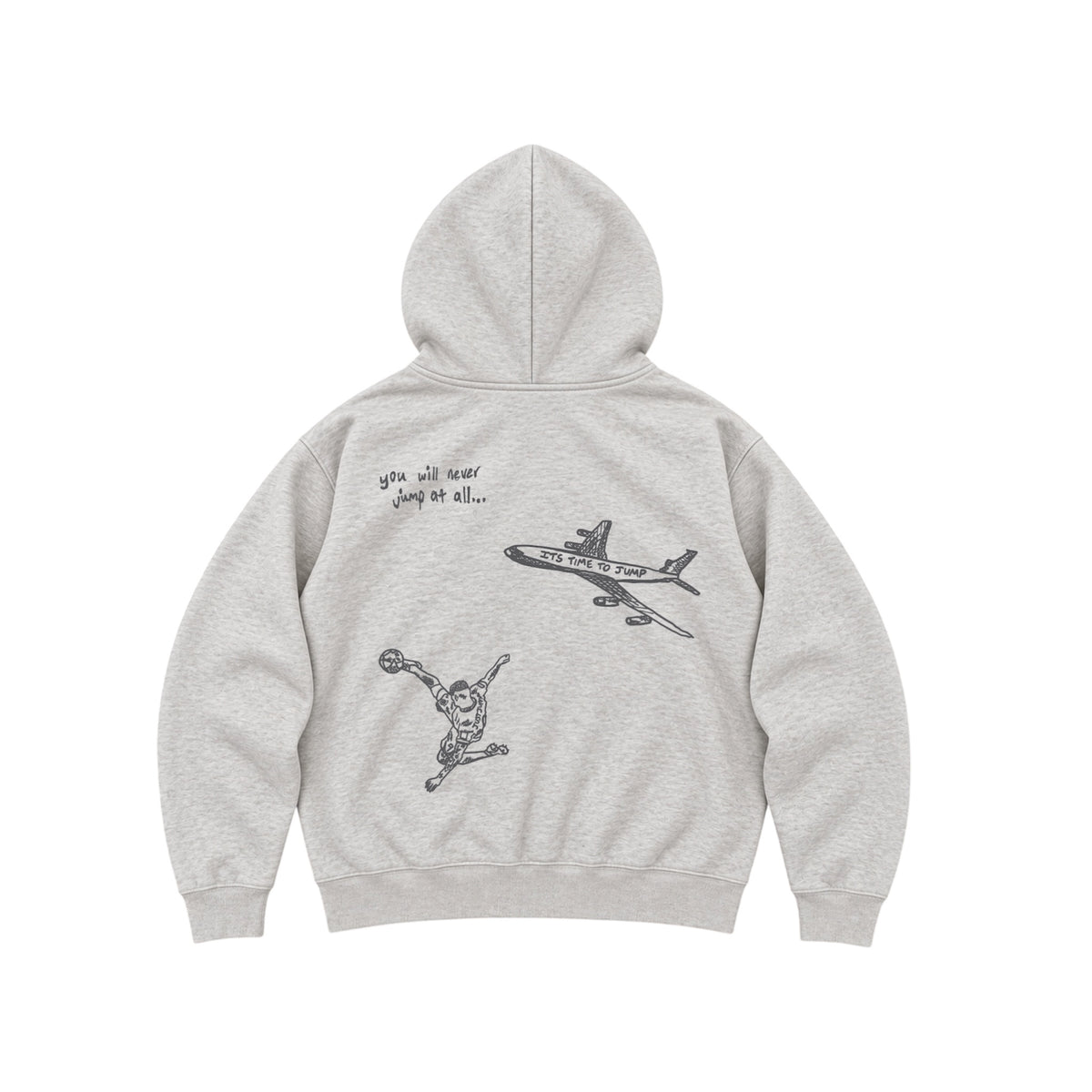 LEAP OF FAITH ZIP UP
