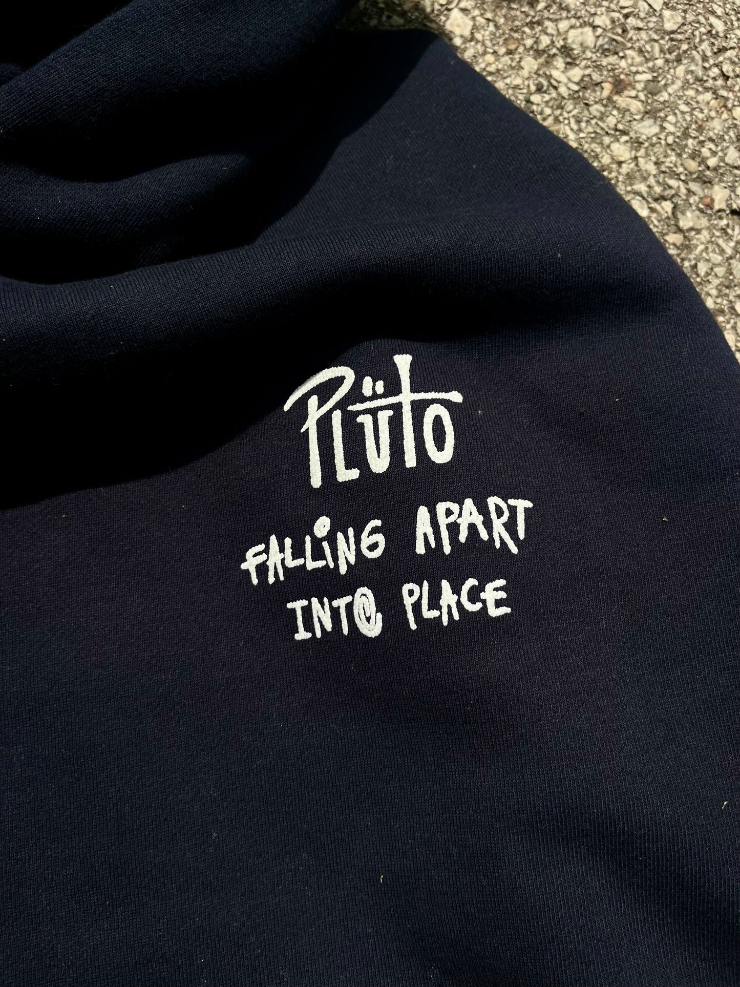 REBIRTH NAVY HOODIE