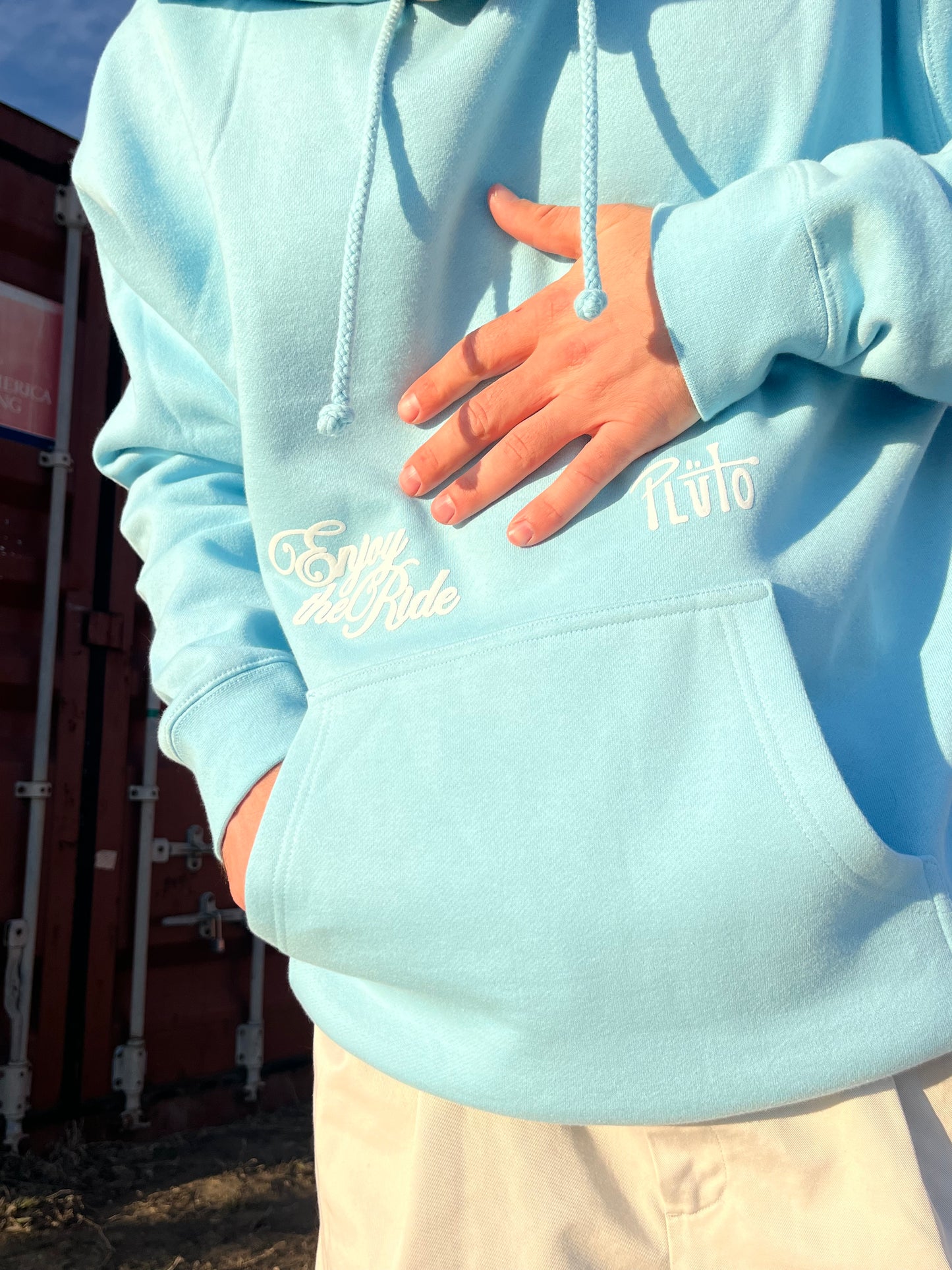 POWDER BLUE ETR HOODIE