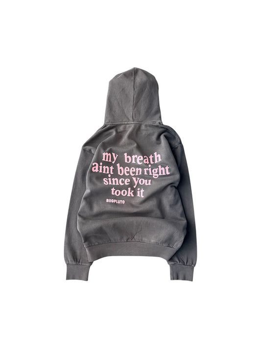 CHARCOAL BREATHLESS HOODIE