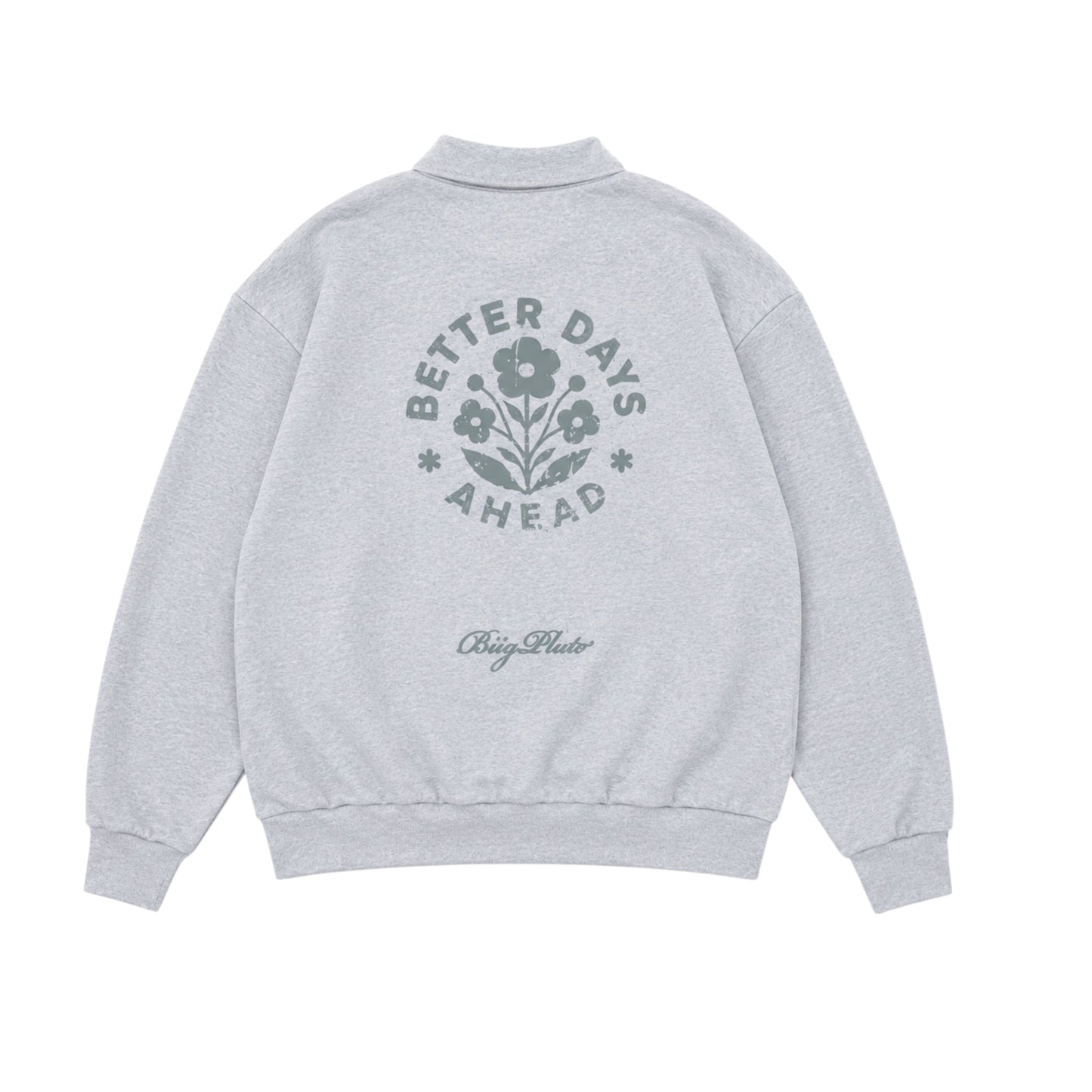GREY COLLARED CREW