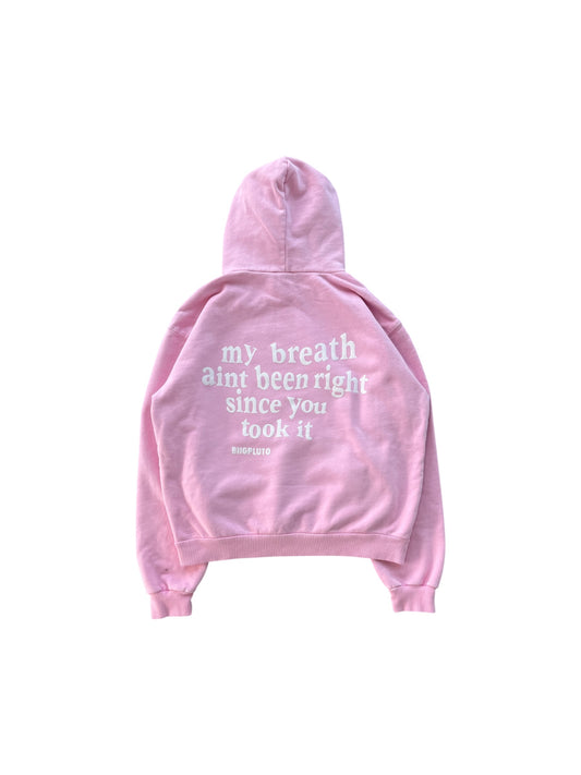 PINK BREATHLESS HOODIE