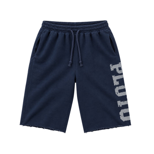NAVY BIG A** SWEATSHORTS