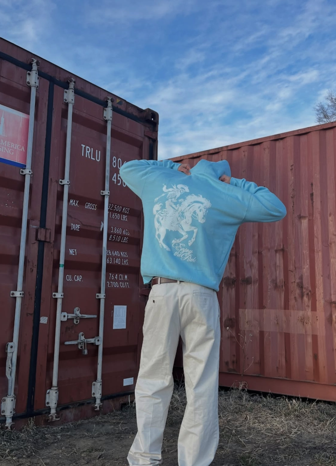 POWDER BLUE ETR HOODIE