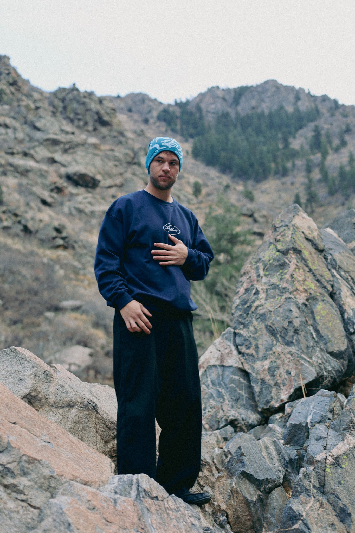 NAVY INNER PEACE CREW