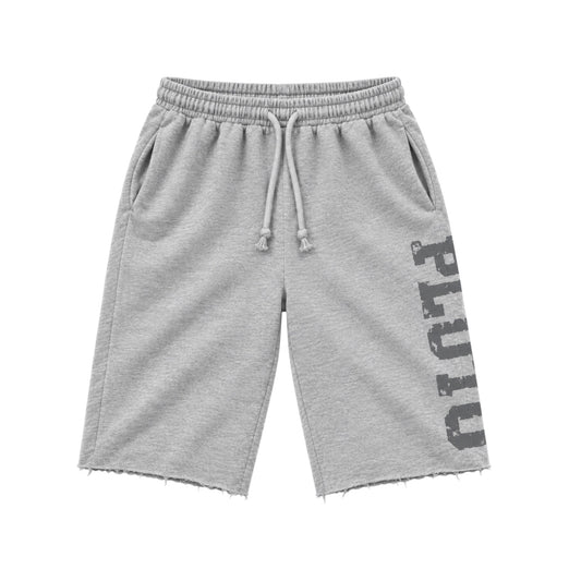 HEATHER BIG A** SWEATSHORTS