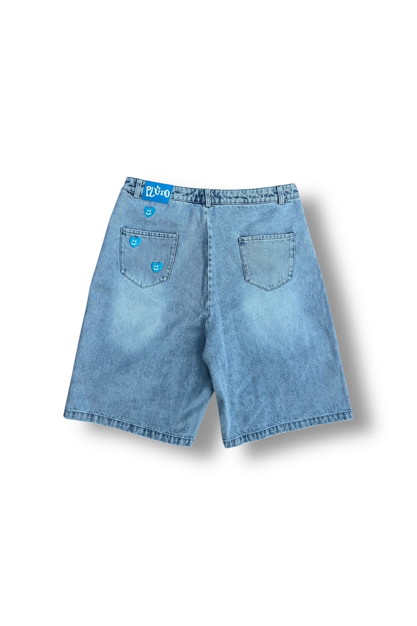 LIGHT BLUE JORTS