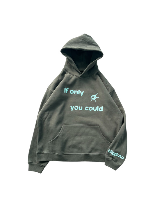 CHARCOAL EYES HOODIE