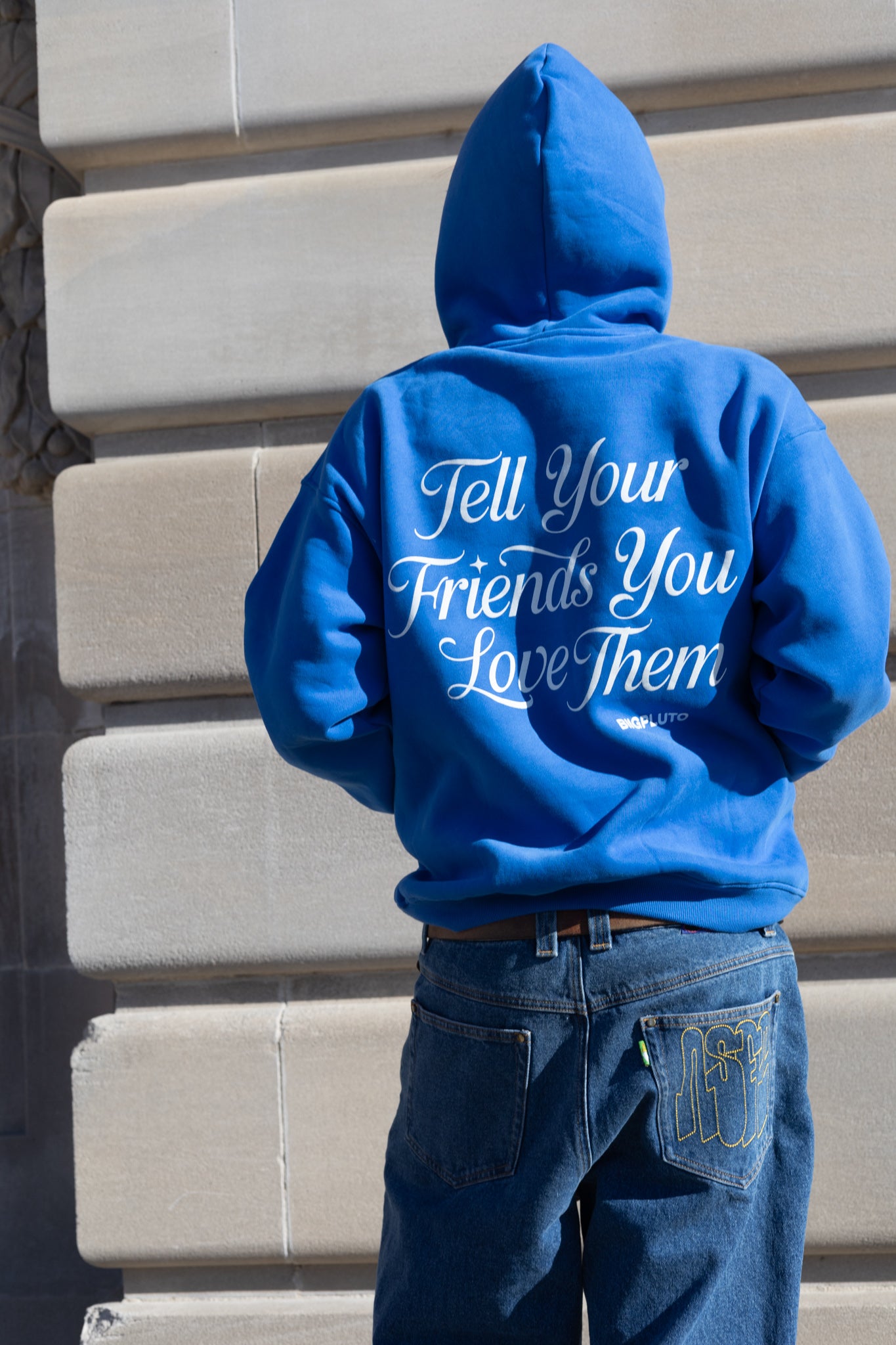 COBALT BLUE HOODIE