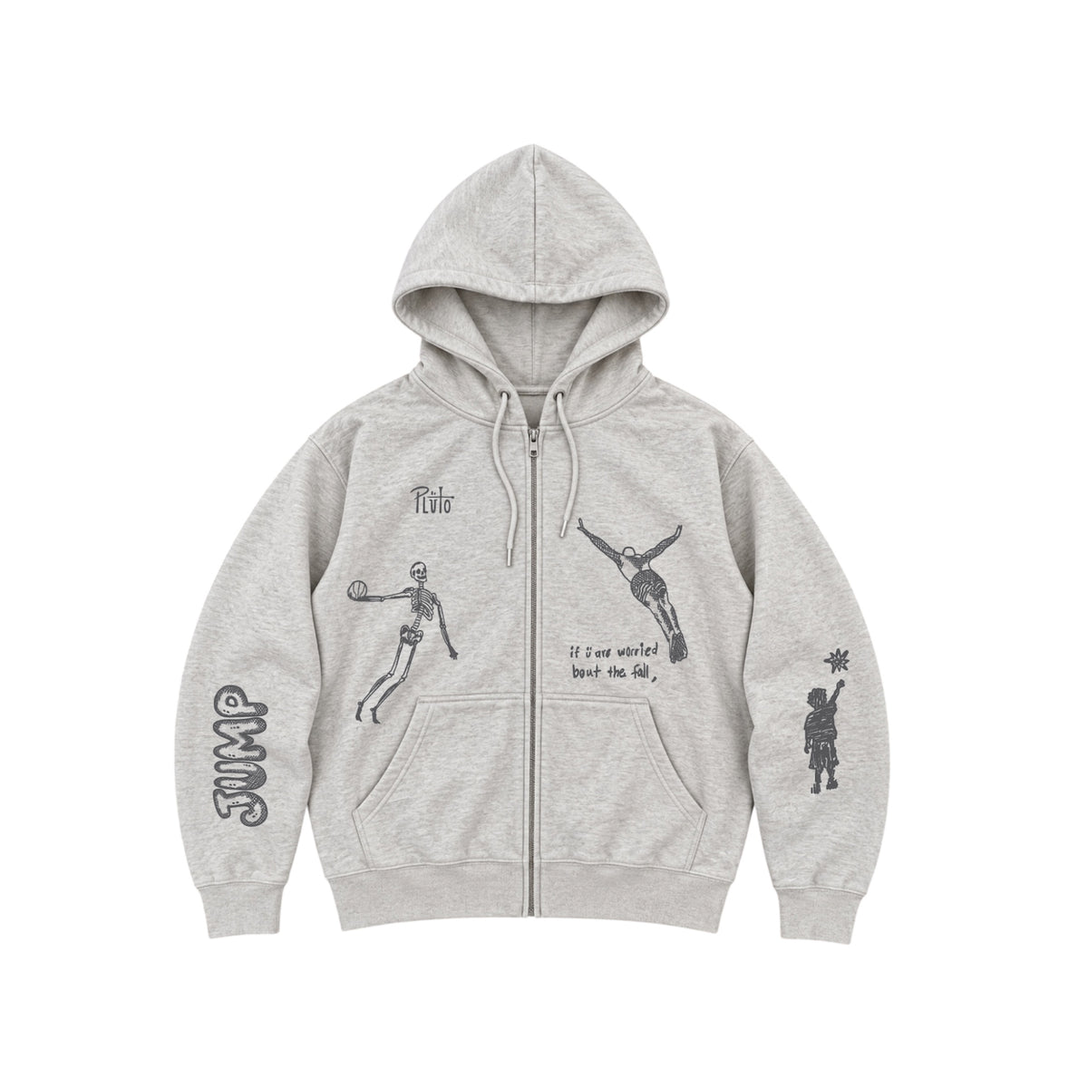 LEAP OF FAITH ZIP UP