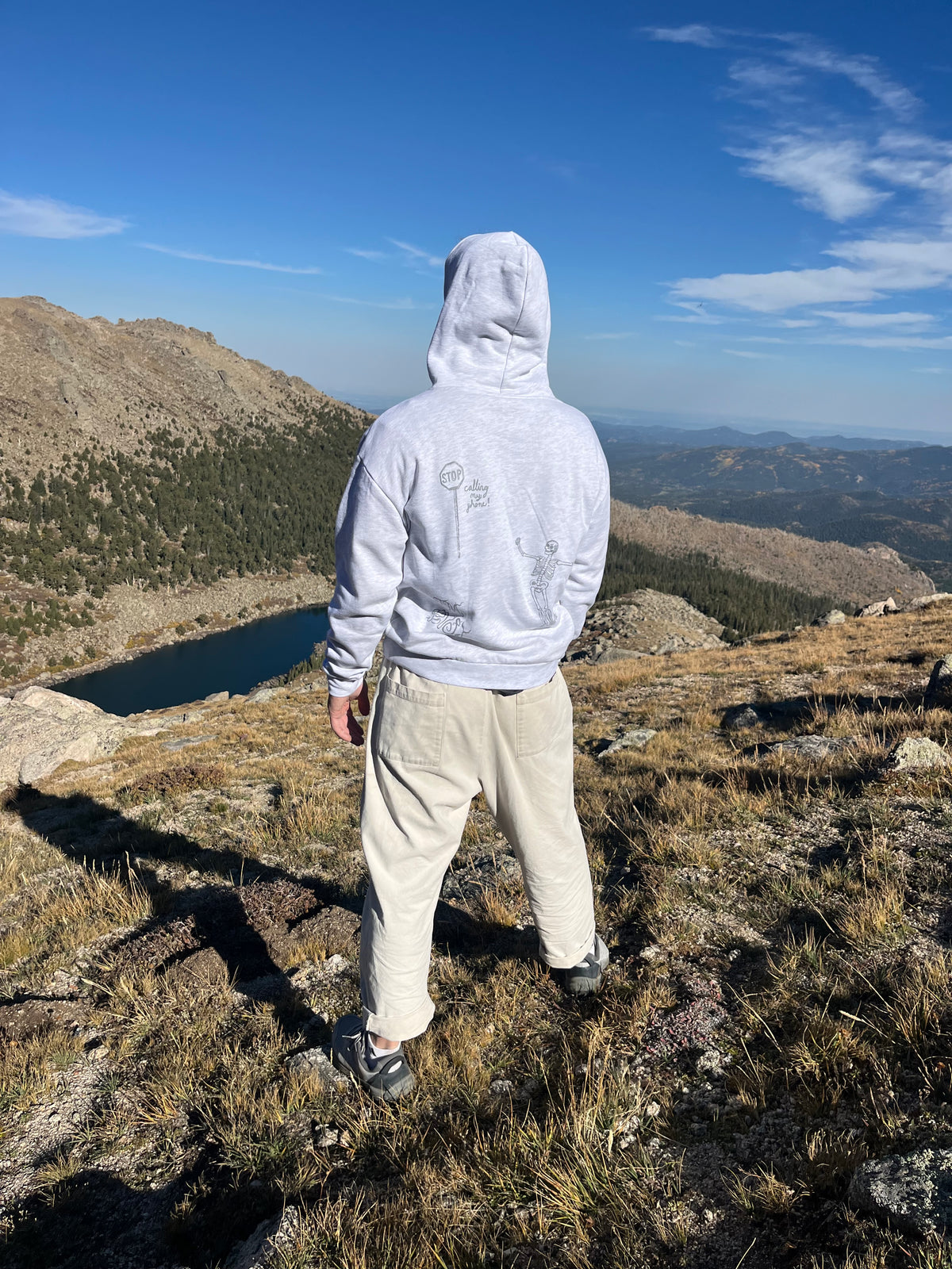 “BUSY” HEATHER HOODIE
