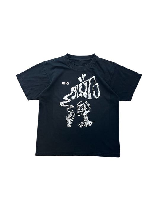 VINTAGE BLACK SKELLY TEE